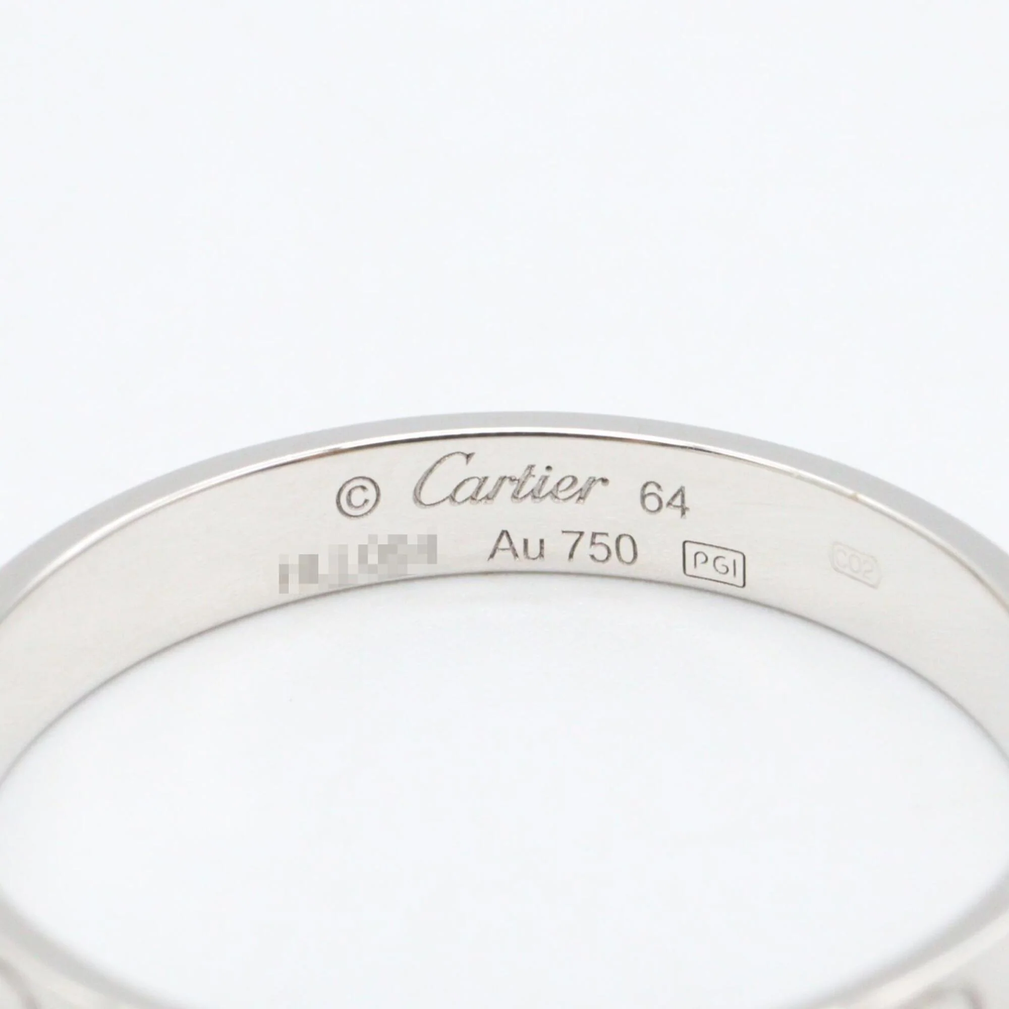 Band Ring 18K White Gold - Image 3