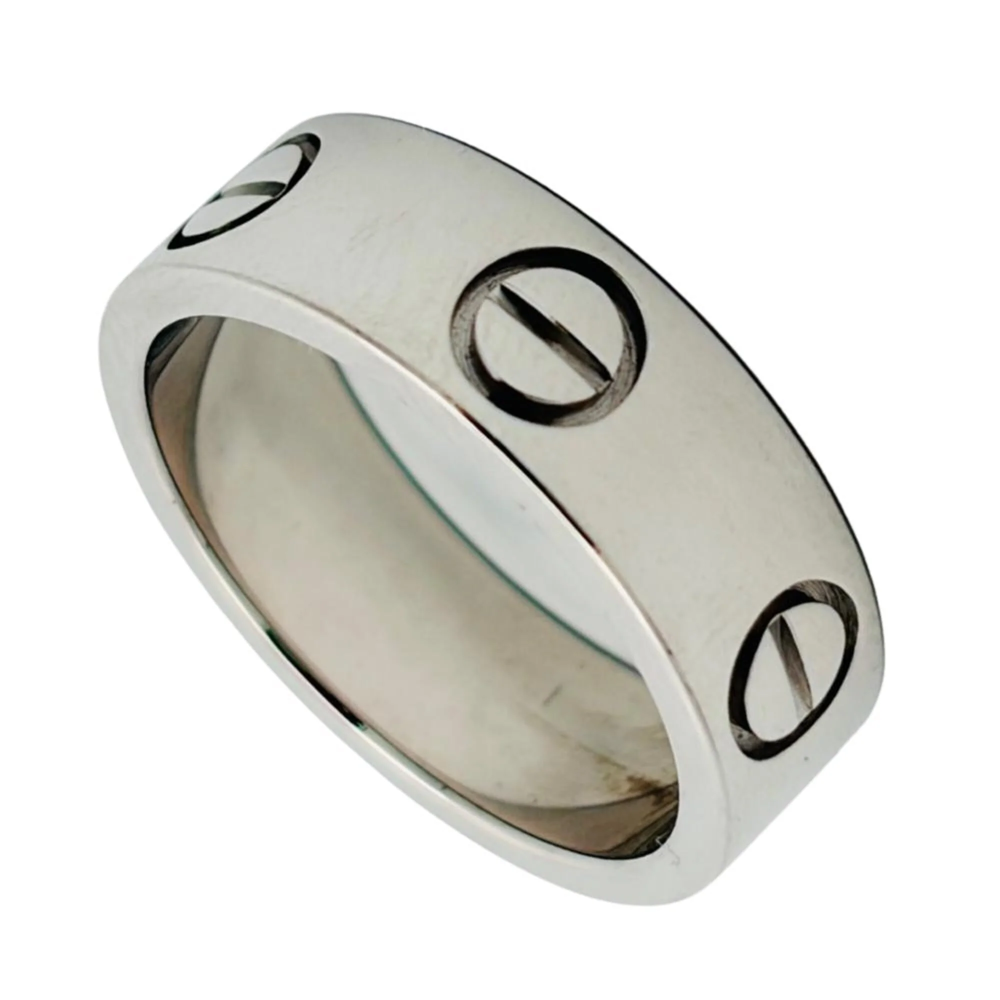 Band Ring 18K White Gold