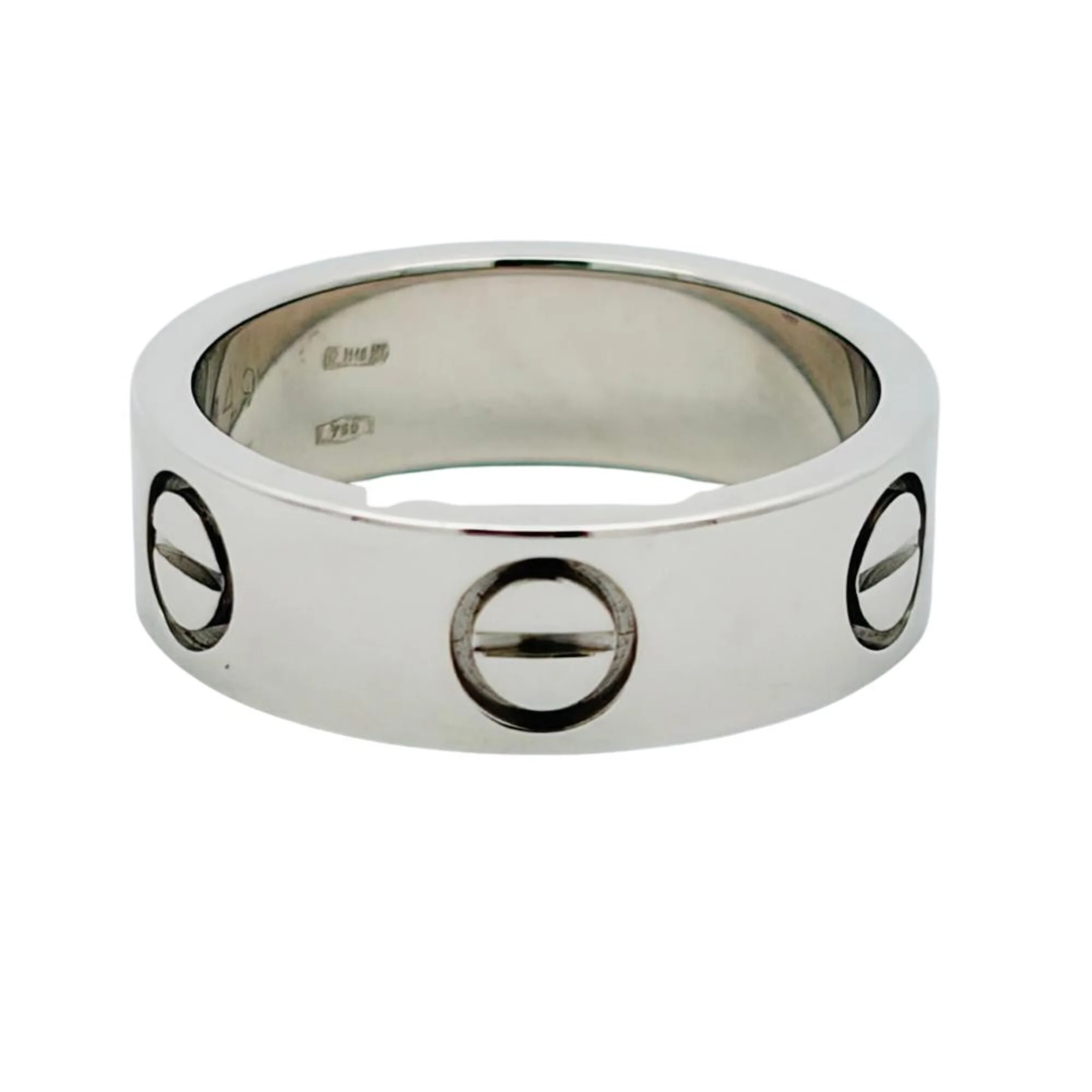 Band Ring 18K White Gold - Image 2