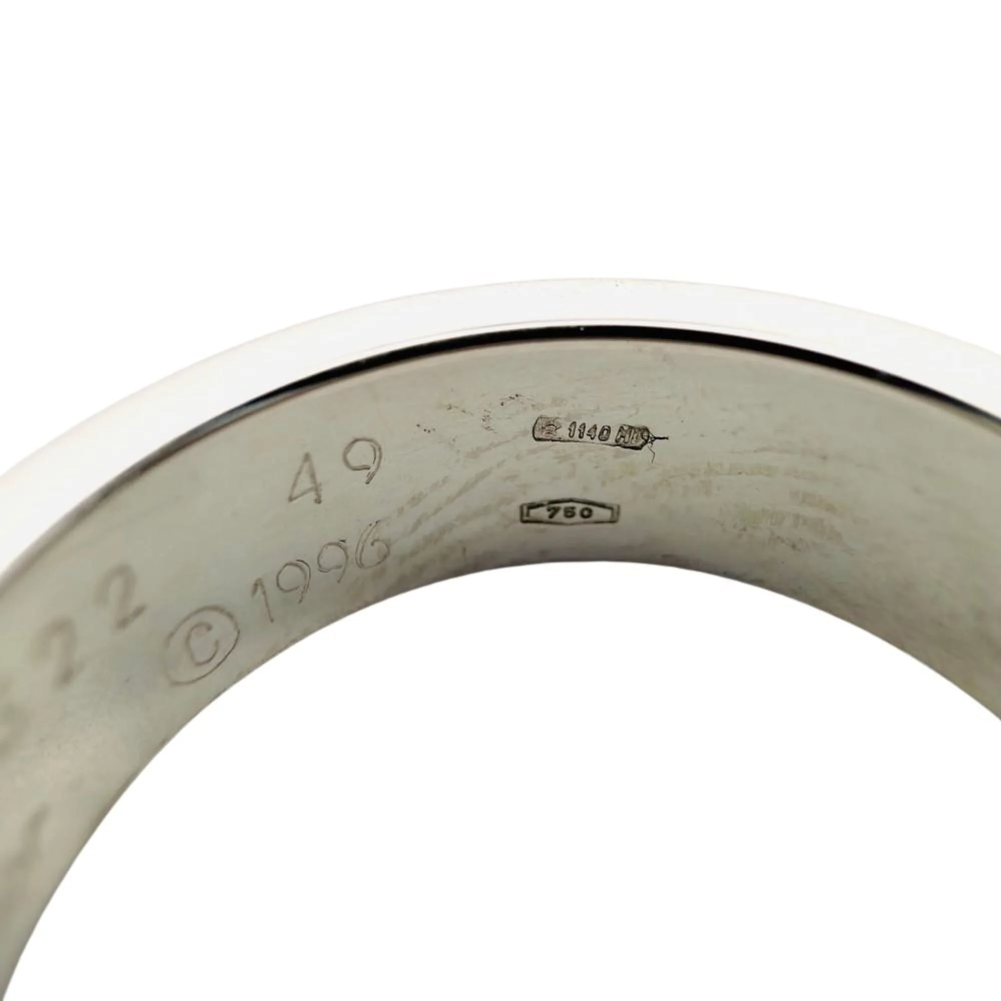Band Ring 18K White Gold - Image 5