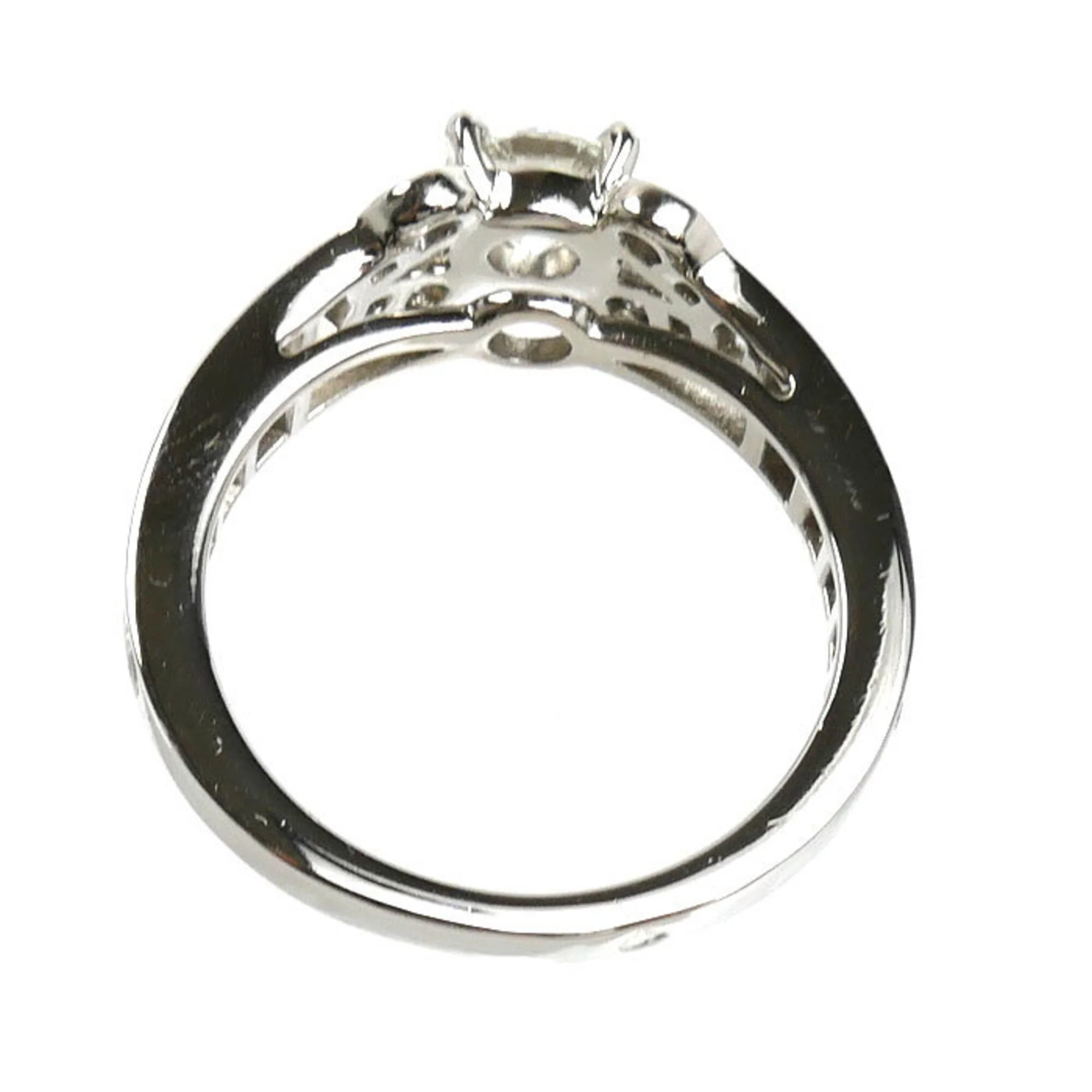 Band Ring Platinum with Diamond - Image 4
