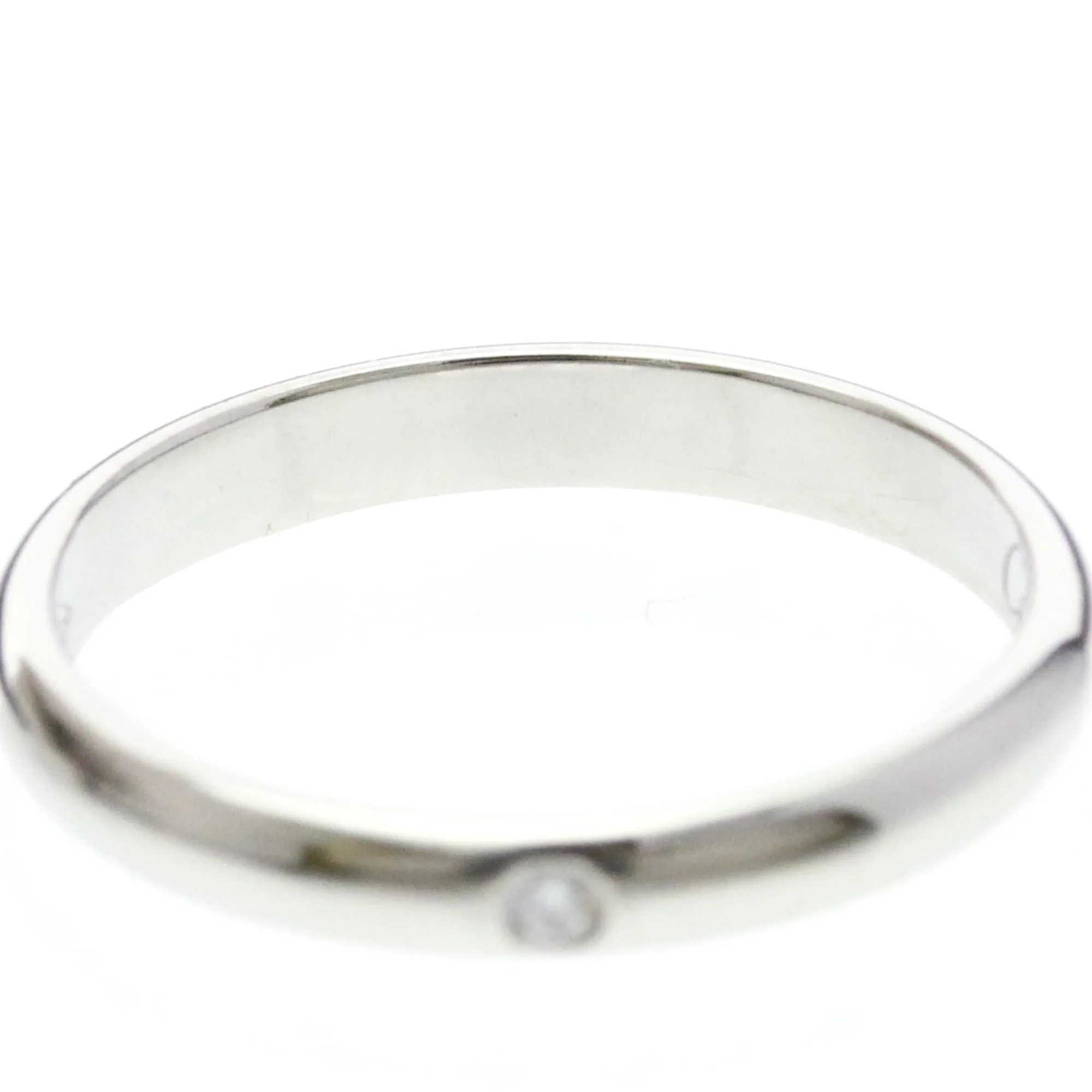 Band Ring Platinum With Diamond - Image 5