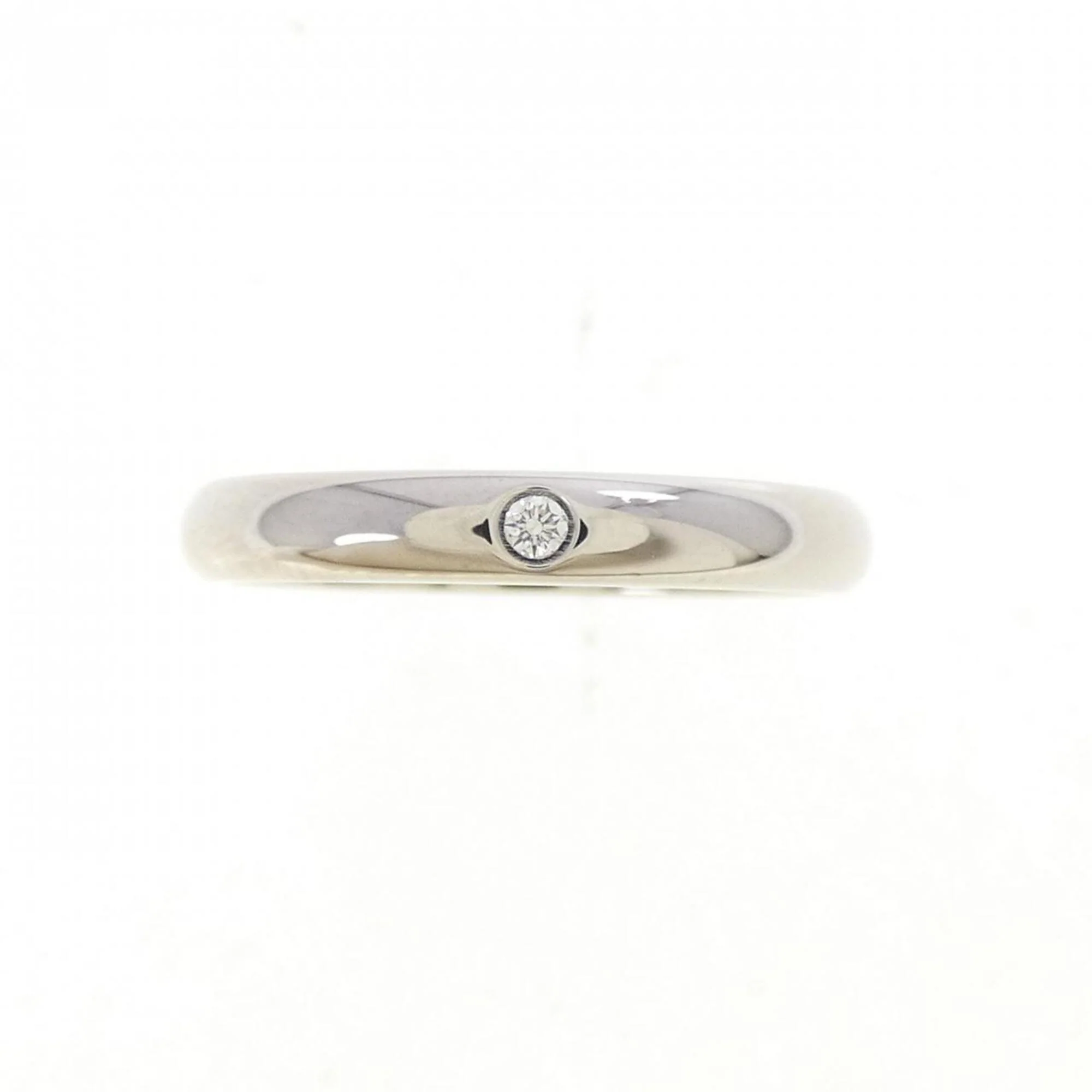 Band Ring Platinum with Diamond - Image 2