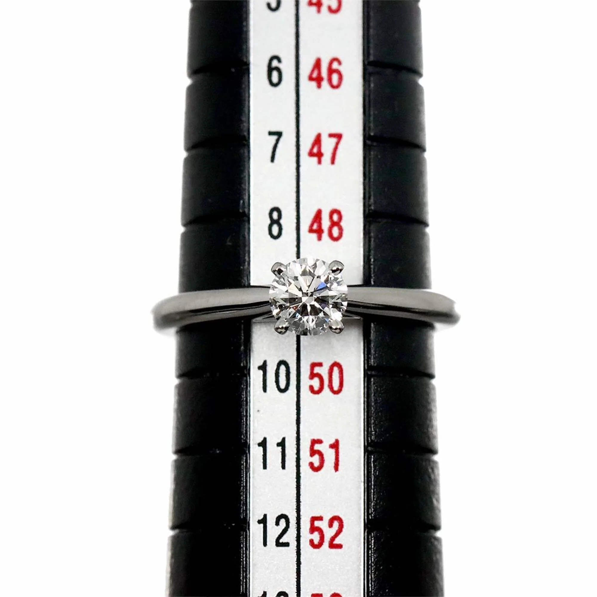 Band Ring Platinum with Diamond - Image 7