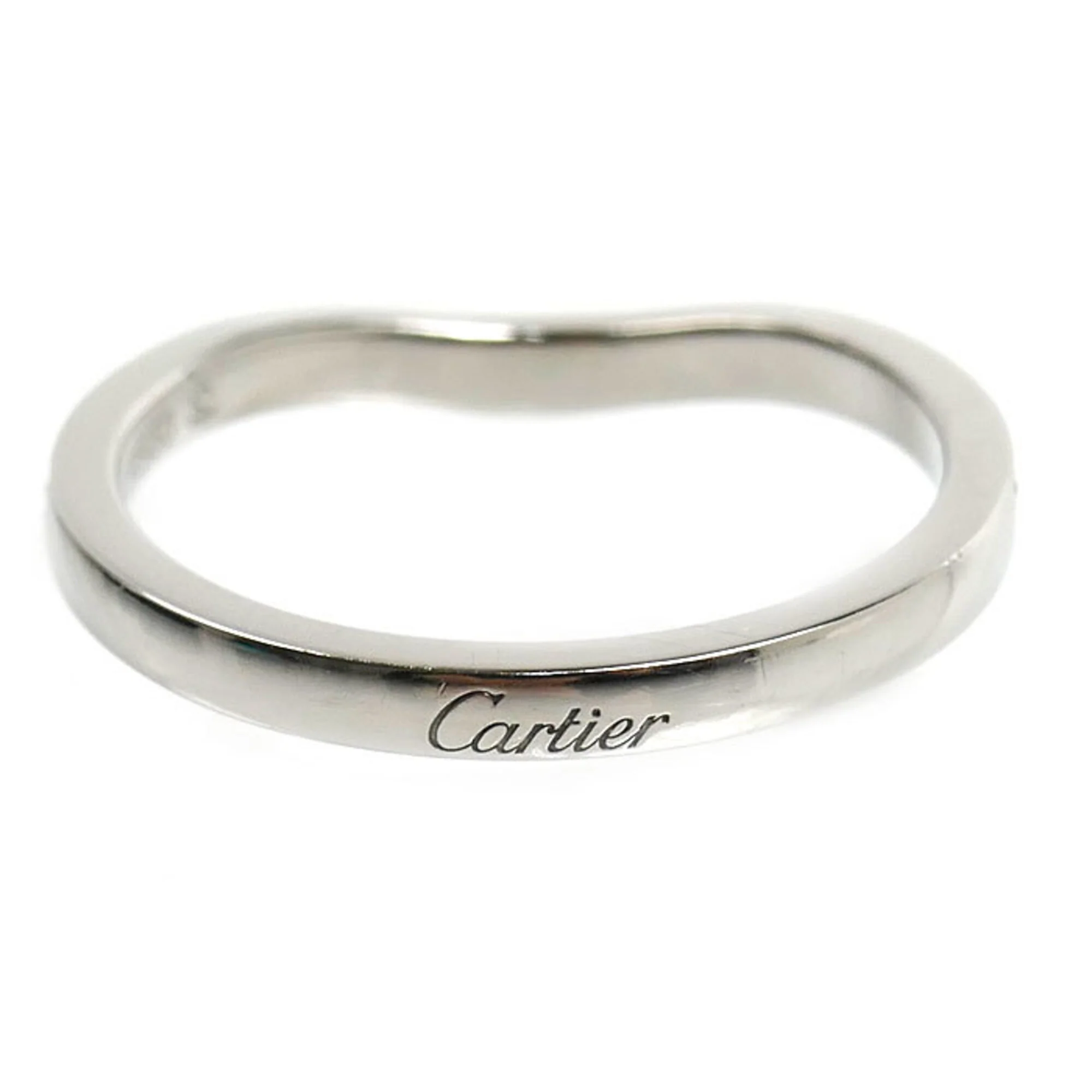 Band Ring Platinum with Diamond - Image 4