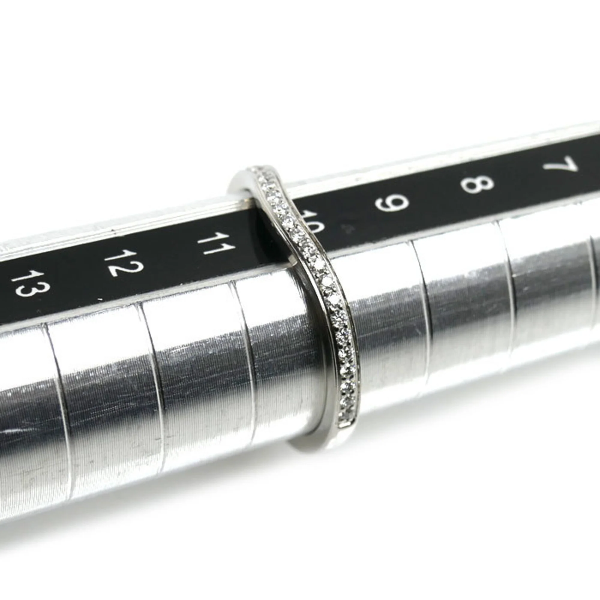 Band Ring Platinum with Diamond - Image 6