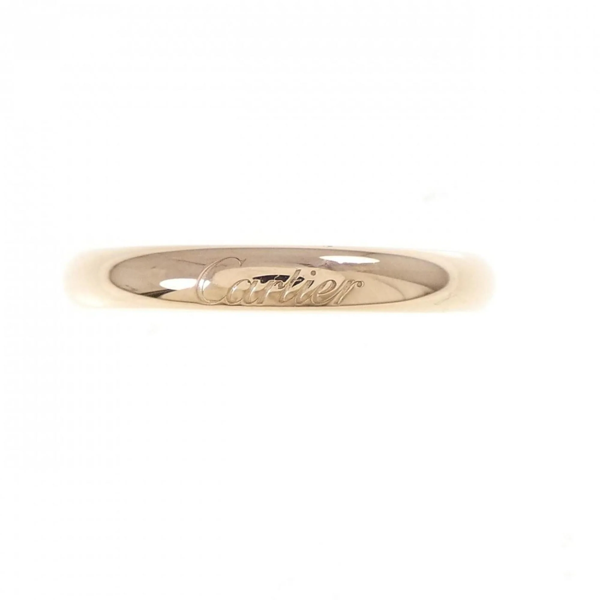 C de Cartier Ring 18K Rose Gold - Image 2