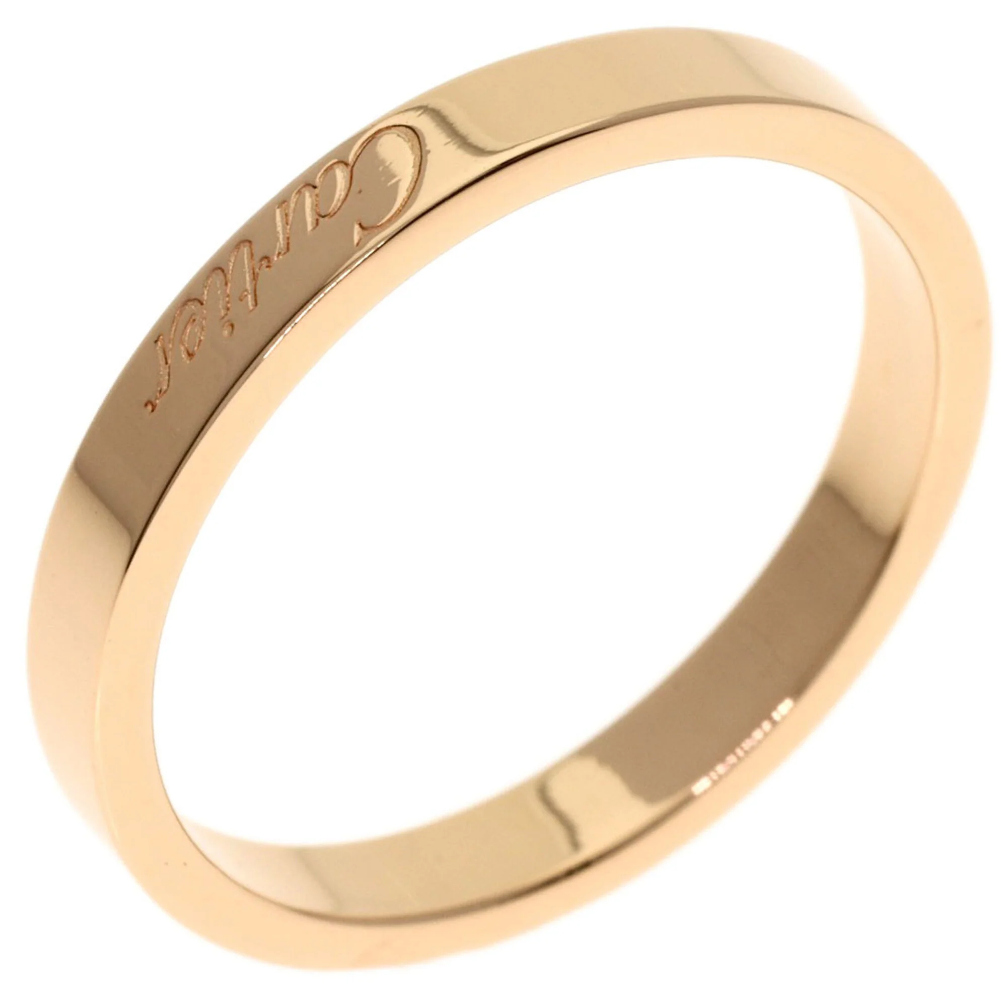 C de Cartier Ring 18K Rose Gold - Image 2