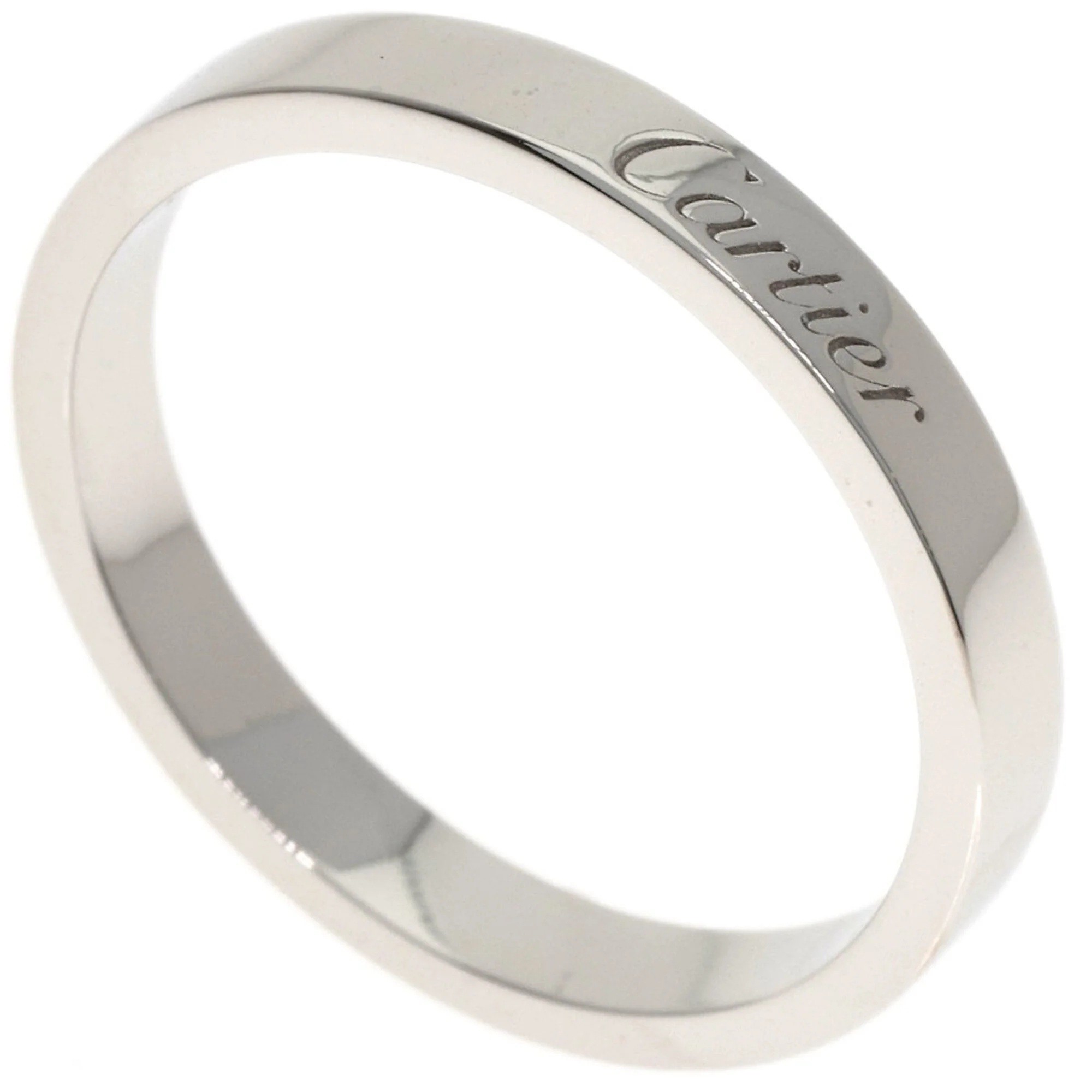 C de Cartier Ring Platinum