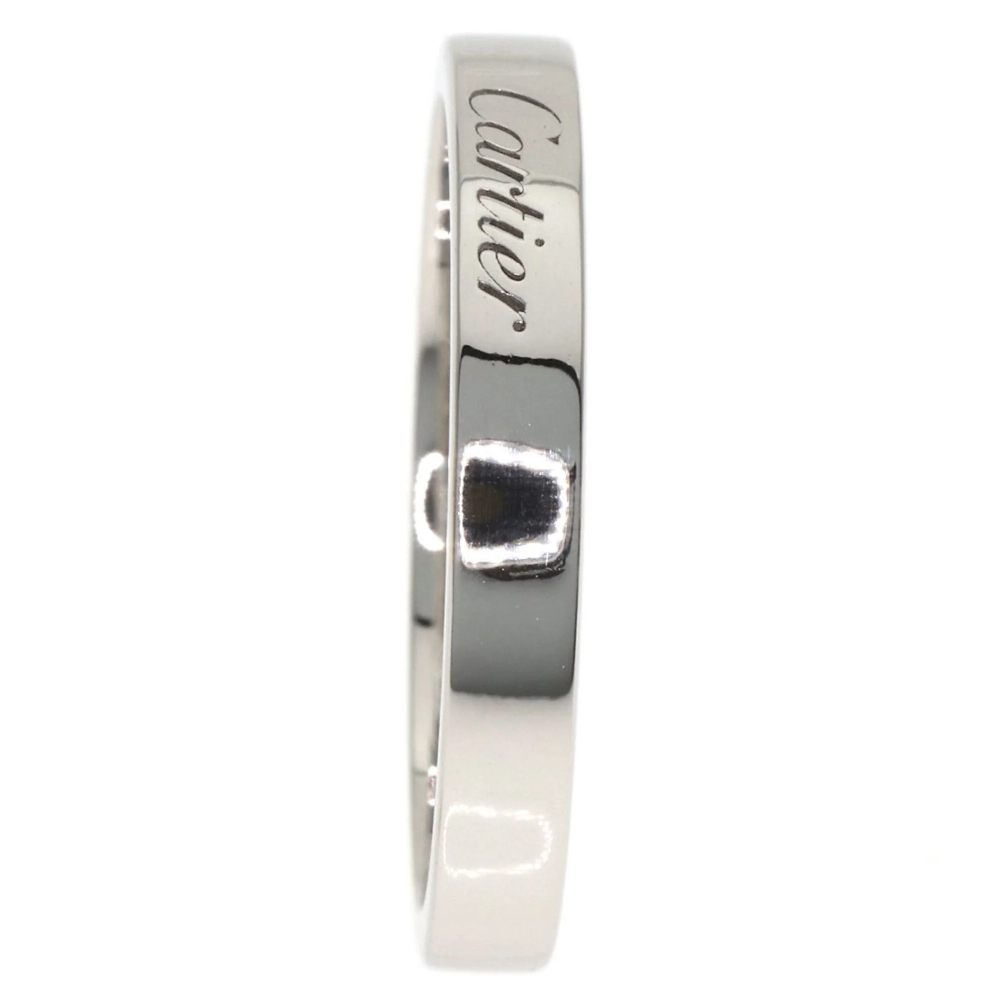 C de Cartier Ring Platinum - Image 3