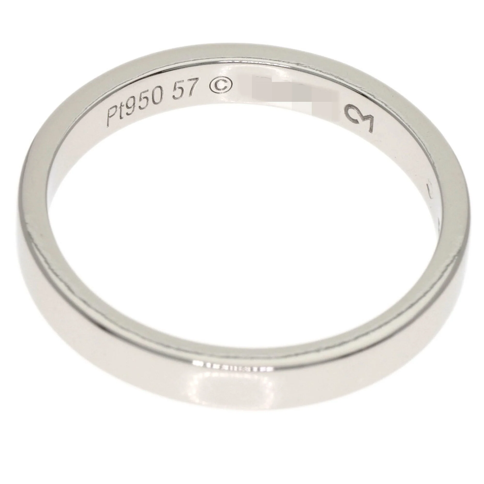 C de Cartier Ring Platinum - Image 4