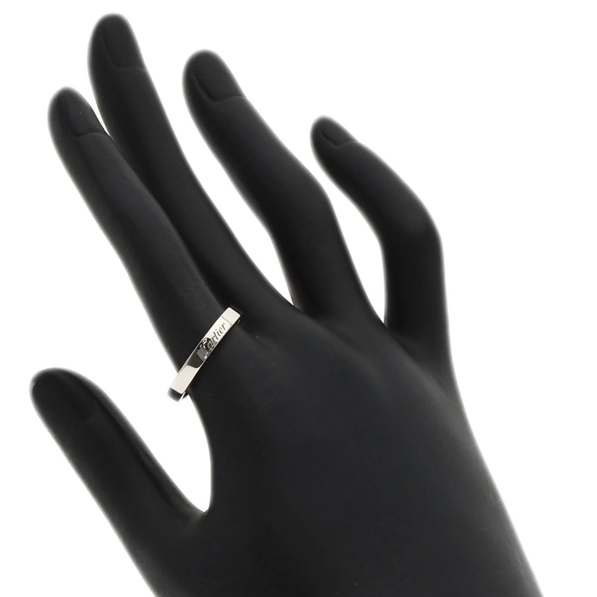 C de Cartier Ring Platinum - Image 5