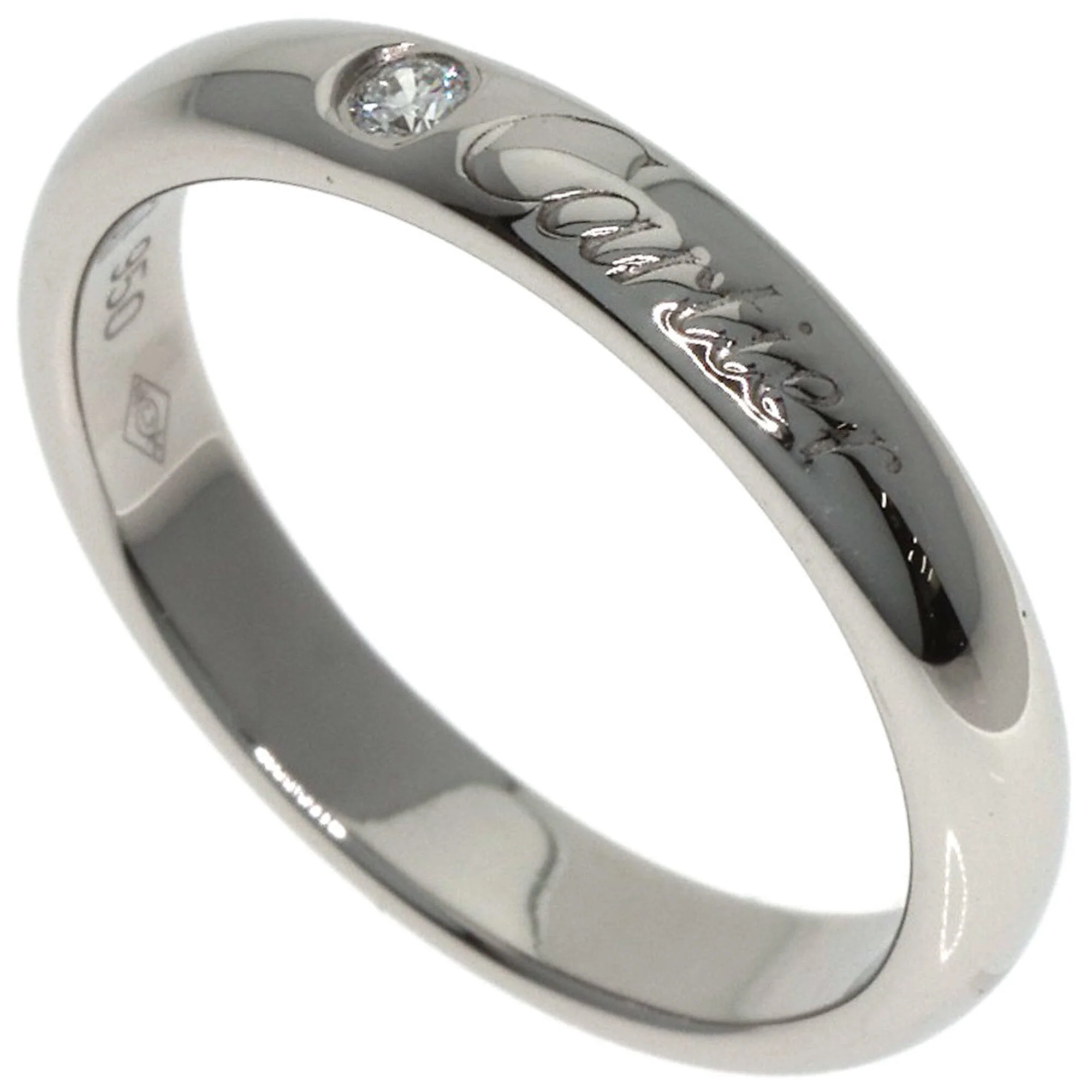 C de Cartier Ring Platinum