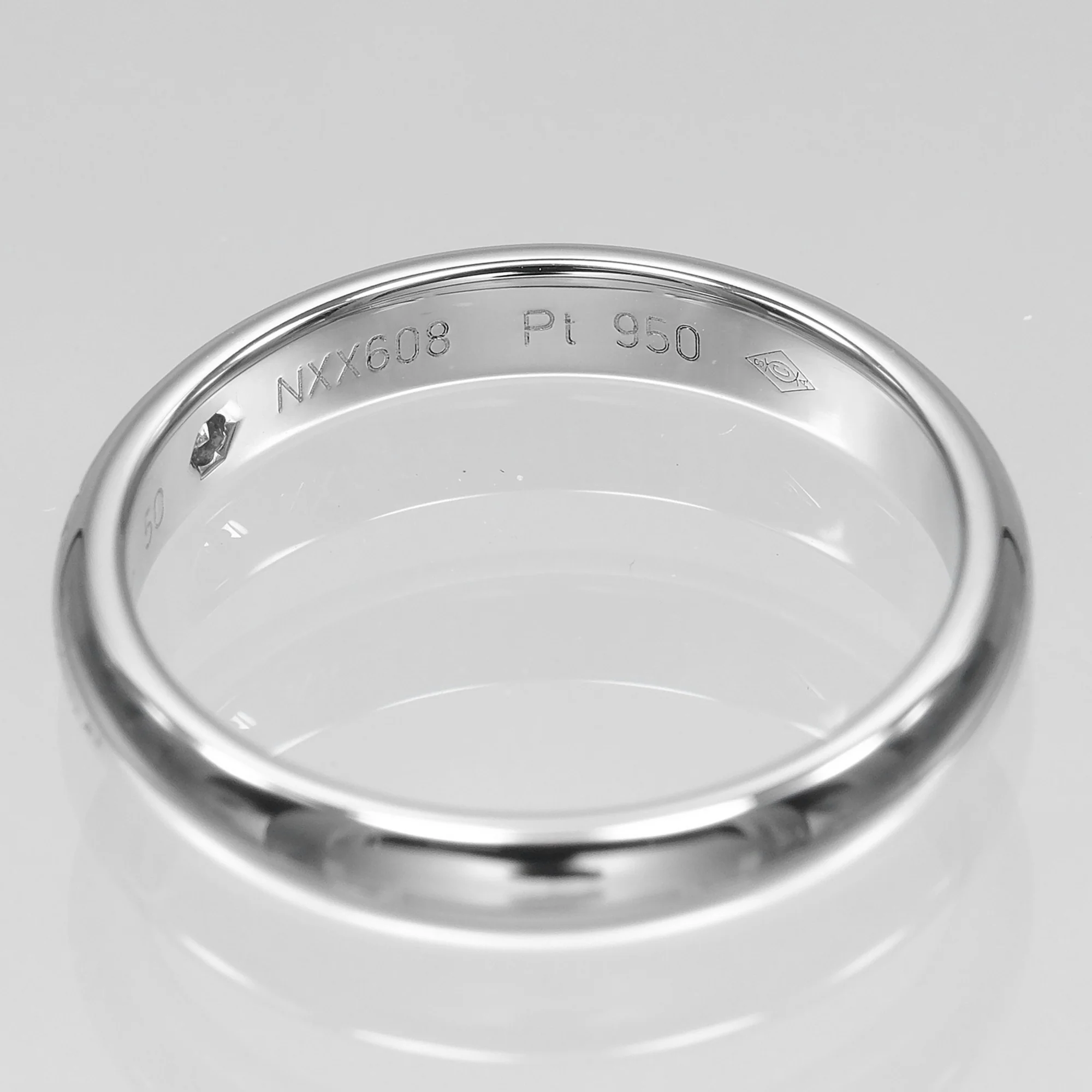 C de Cartier Ring Platinum - Image 5