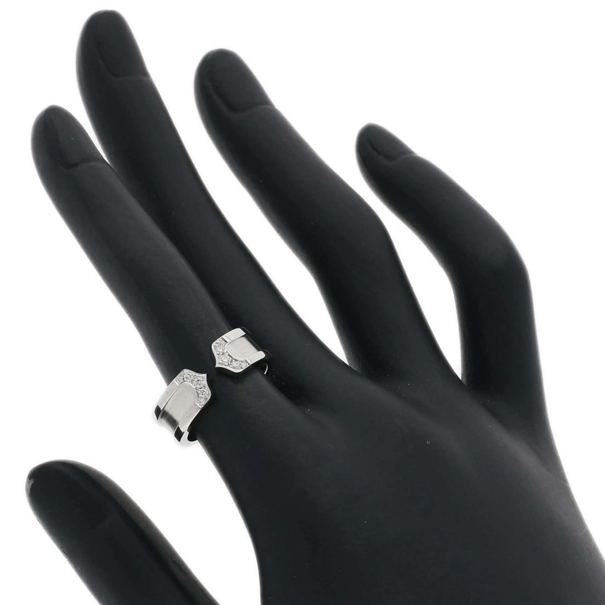 C2 Ring 18K White Gold - Image 7