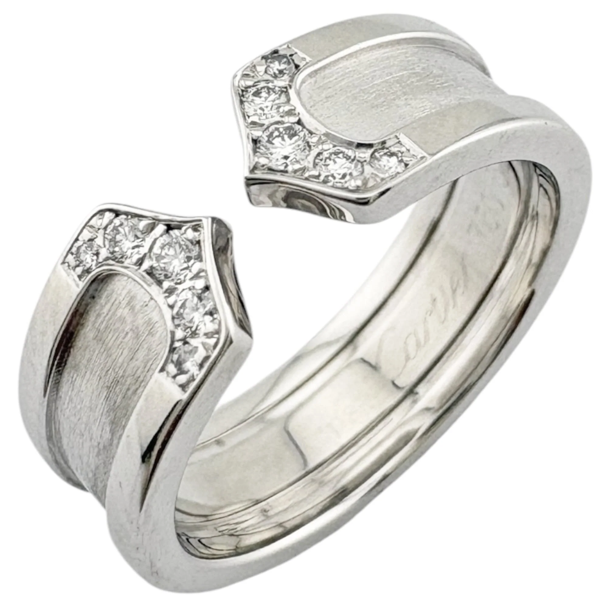 C2 Ring 18K White Gold