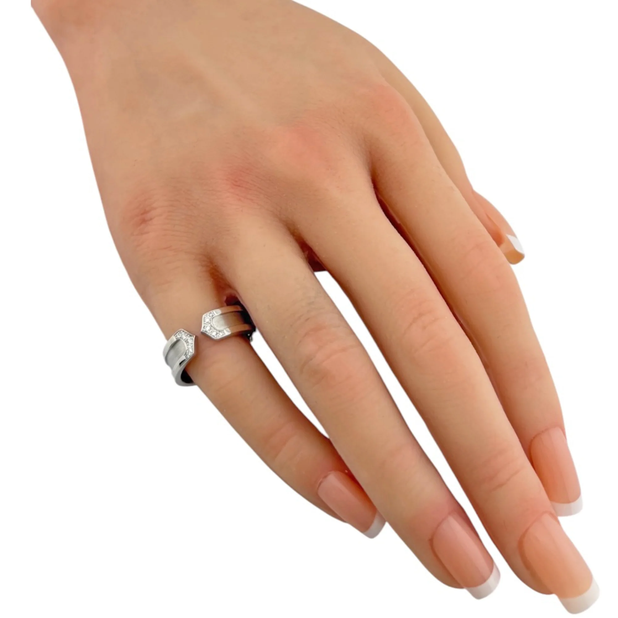 C2 Ring 18K White Gold - Image 2