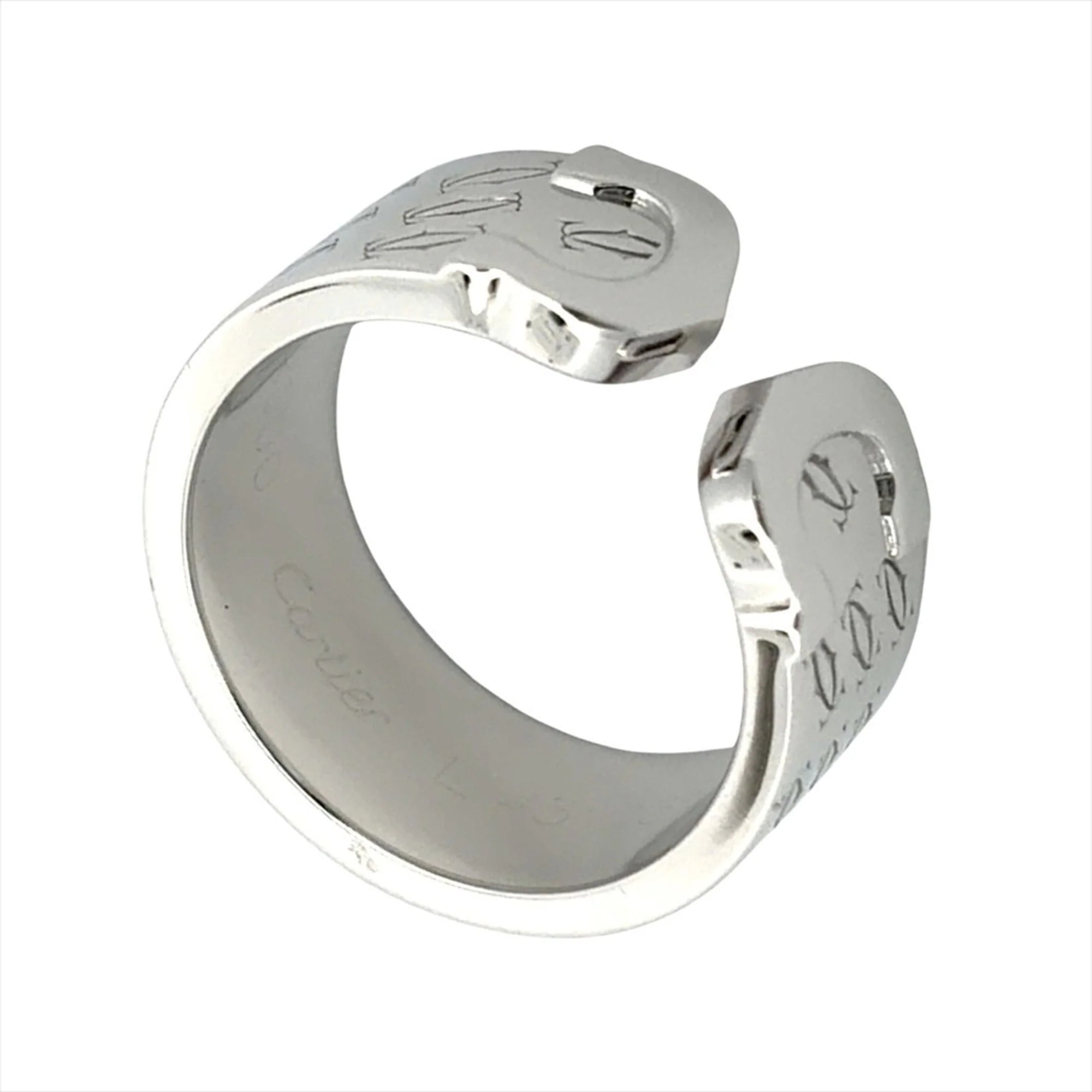C2 Ring 18K White Gold