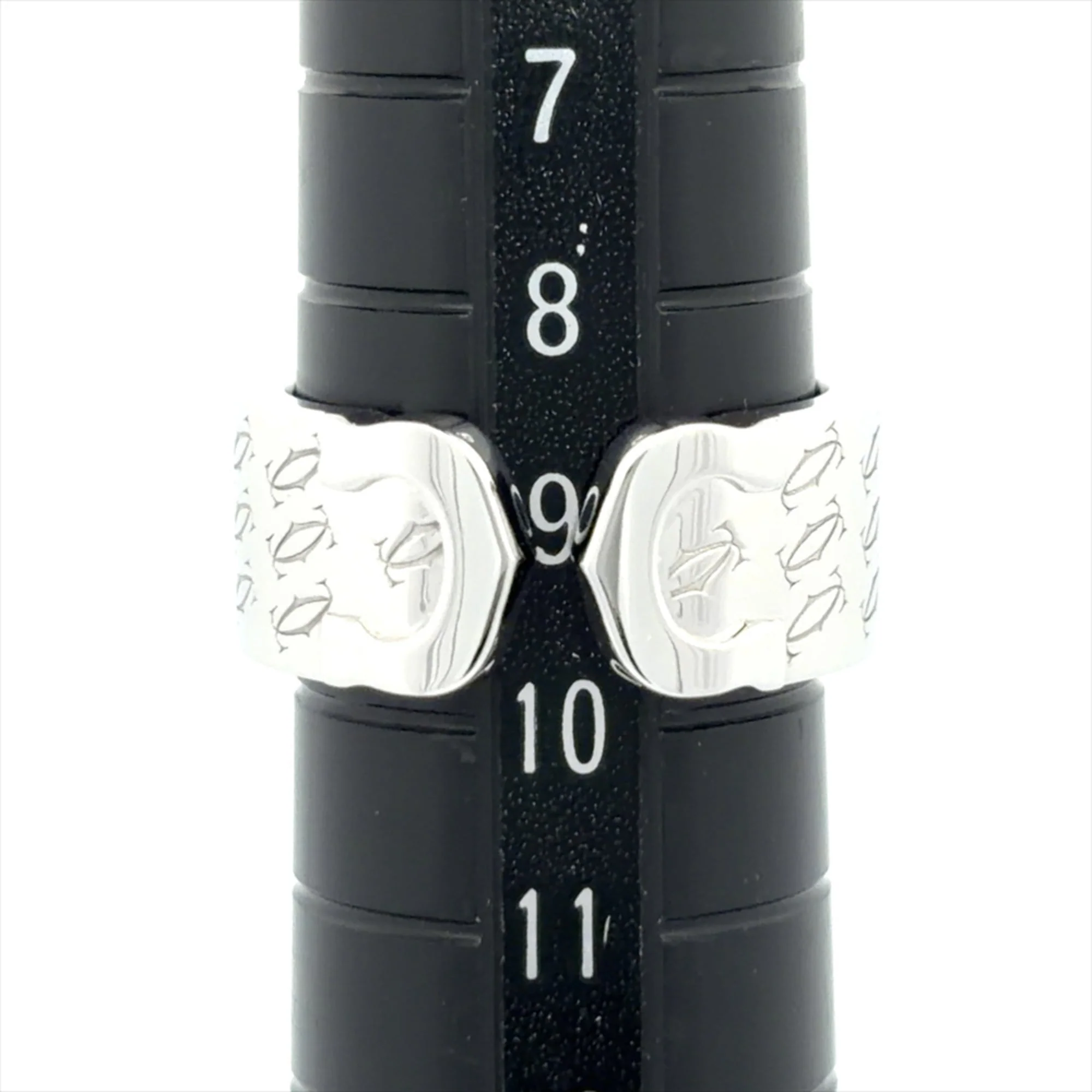 C2 Ring 18K White Gold - Image 9