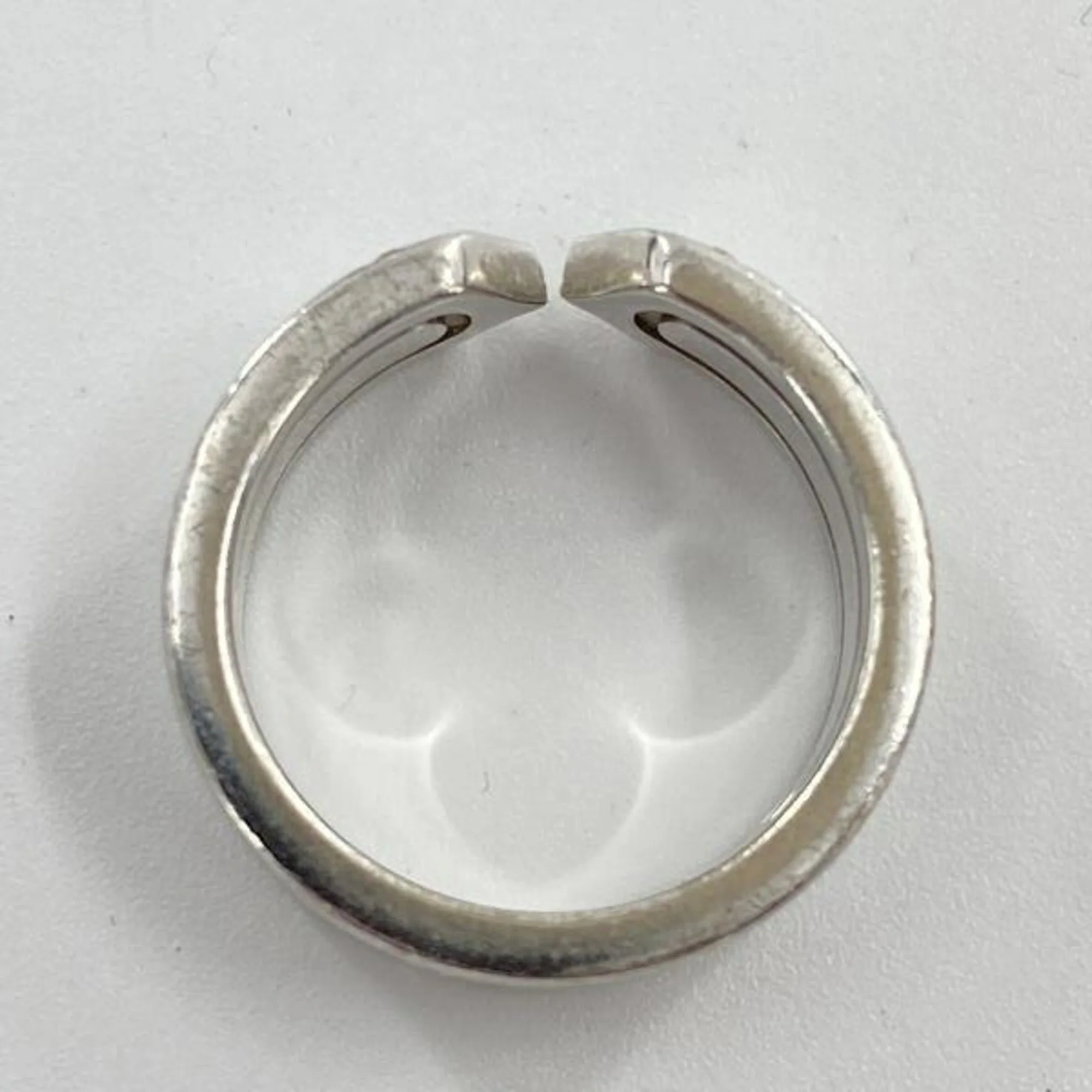C2 Ring 18K White Gold Small - Image 3