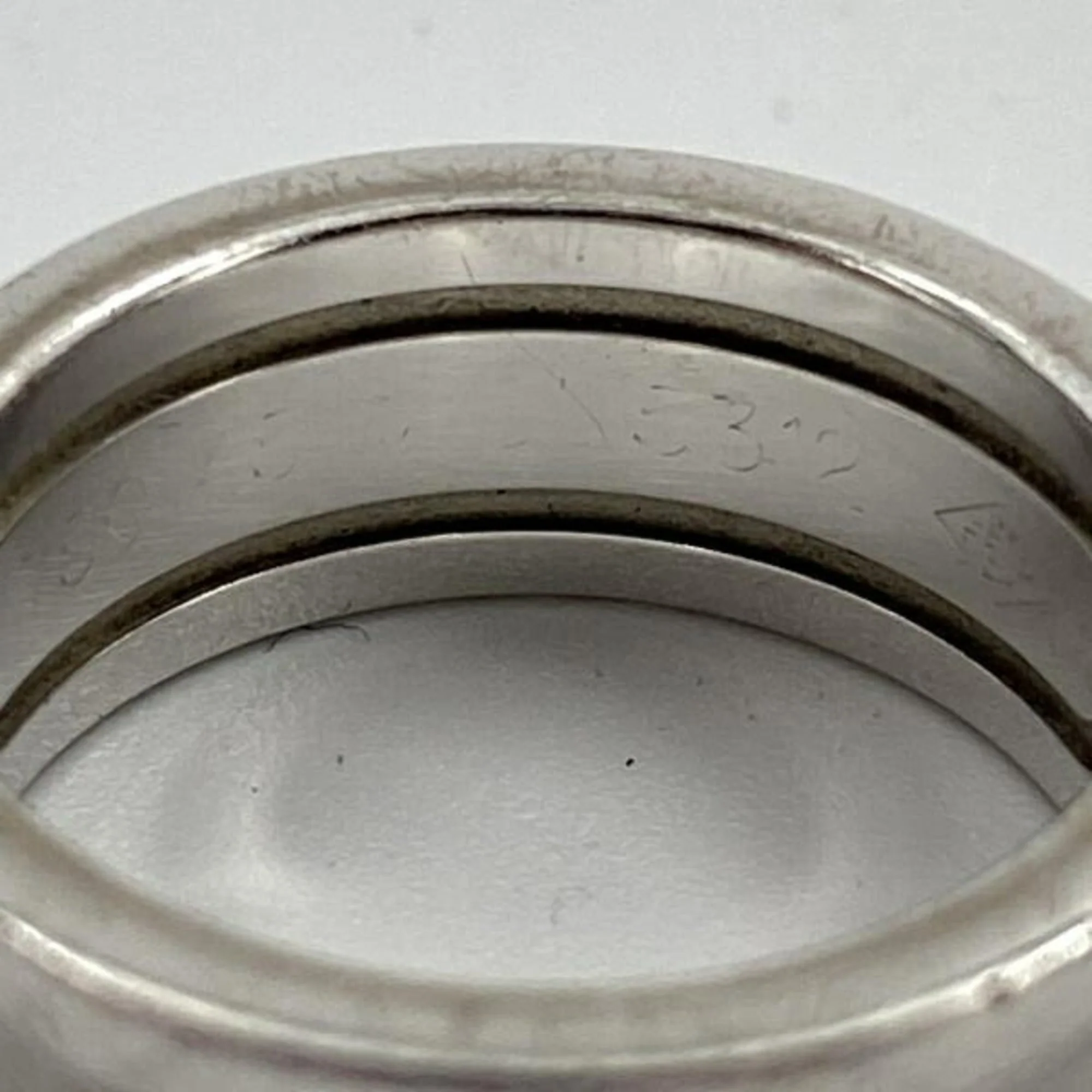 C2 Ring 18K White Gold Small - Image 5