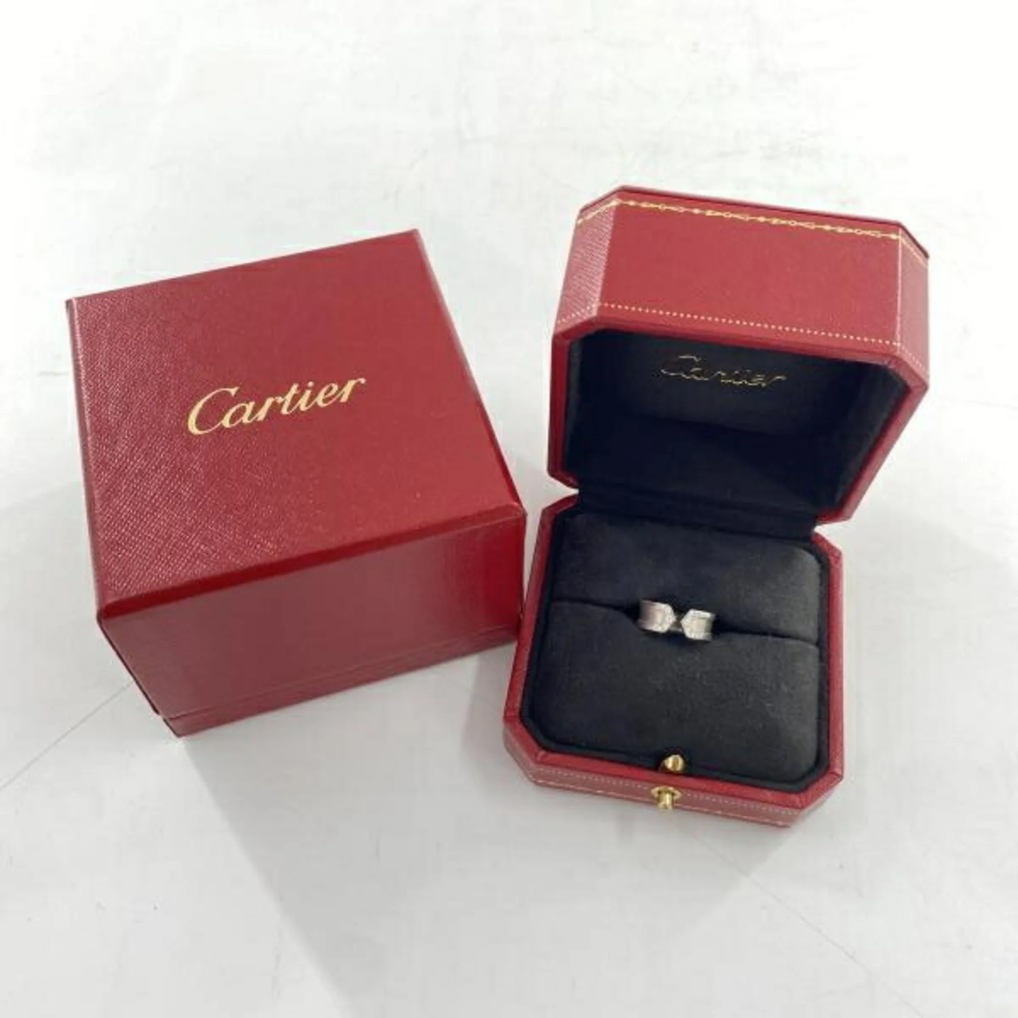 C2 Ring 18K White Gold Small - Image 7