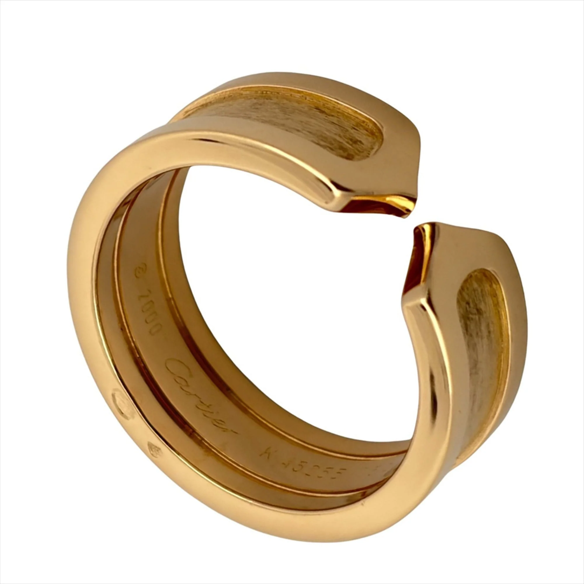 C2 Ring 18K Yellow Gold