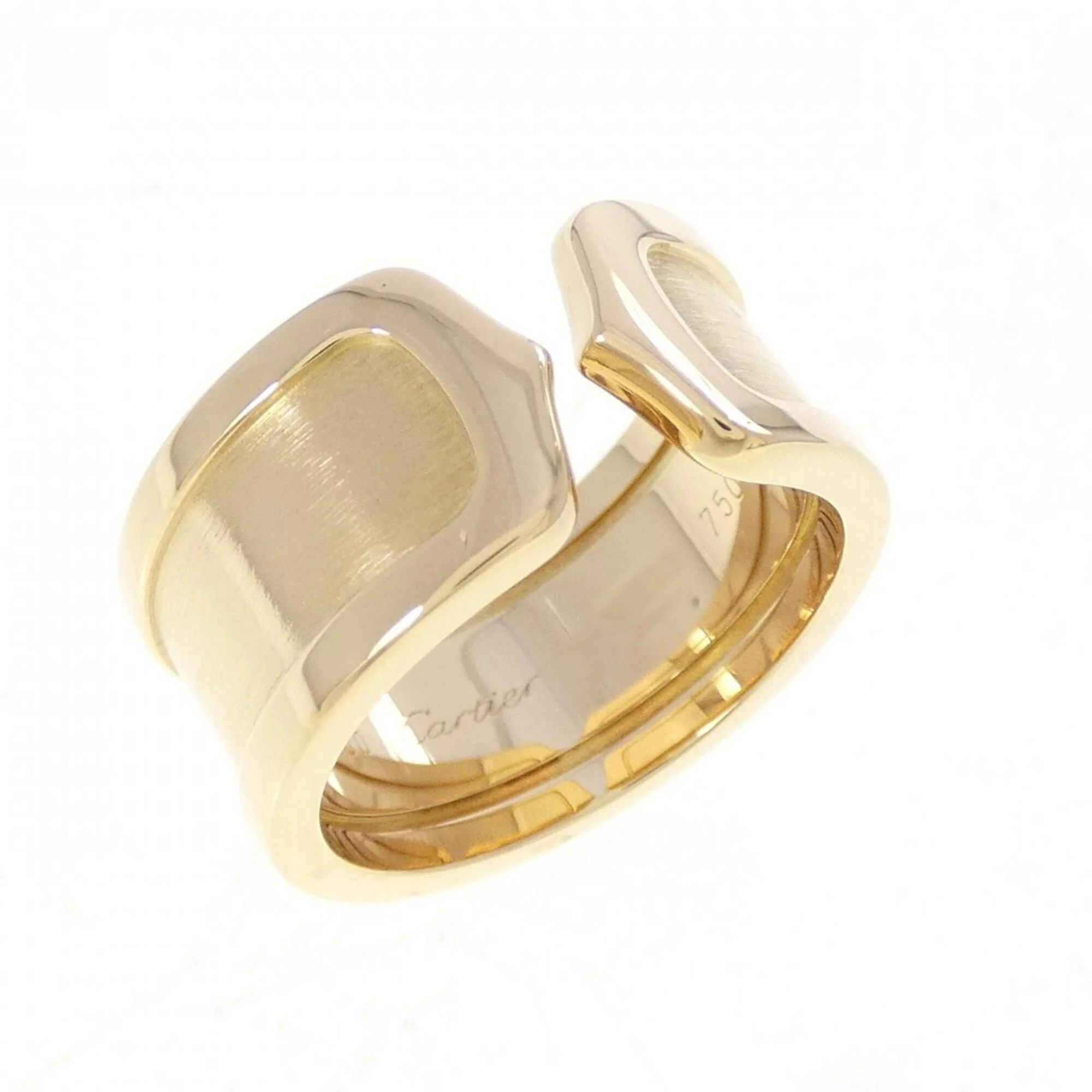 C2 Ring 18K Yellow Gold Large