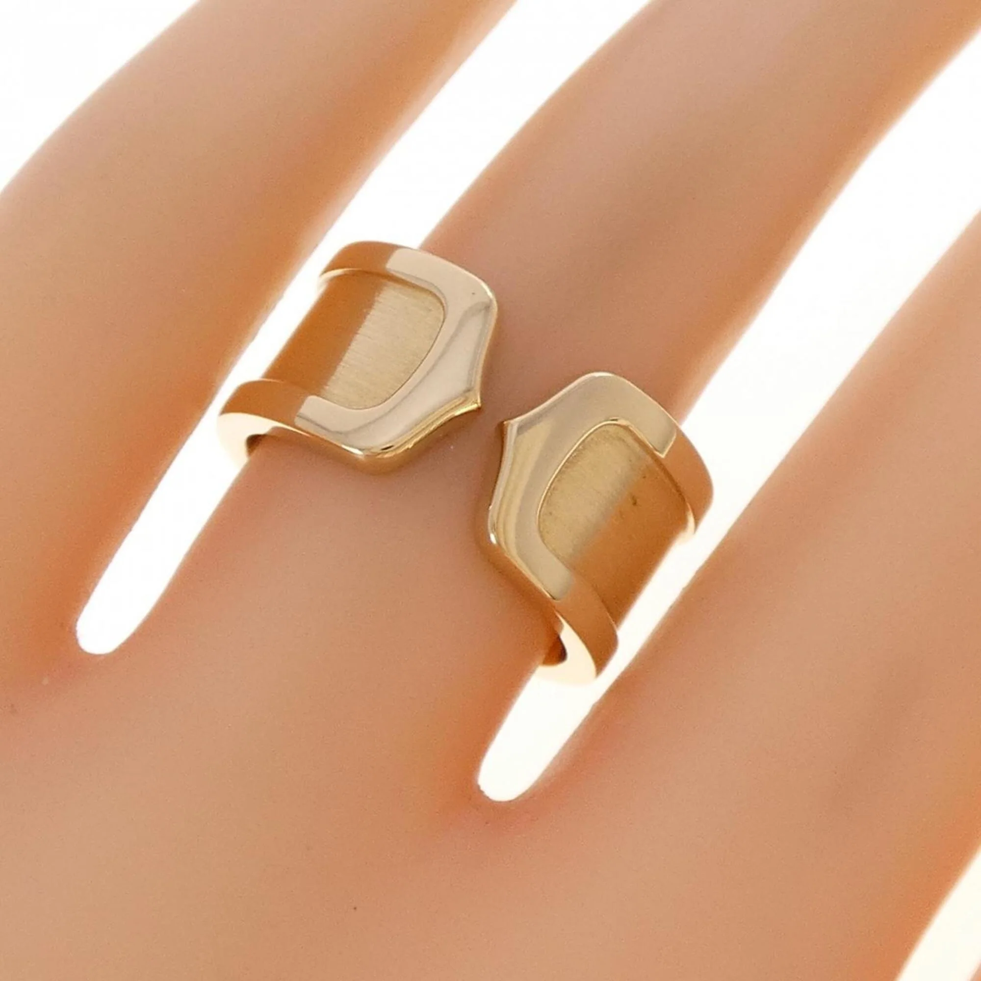C2 Ring 18K Yellow Gold Large - Image 4