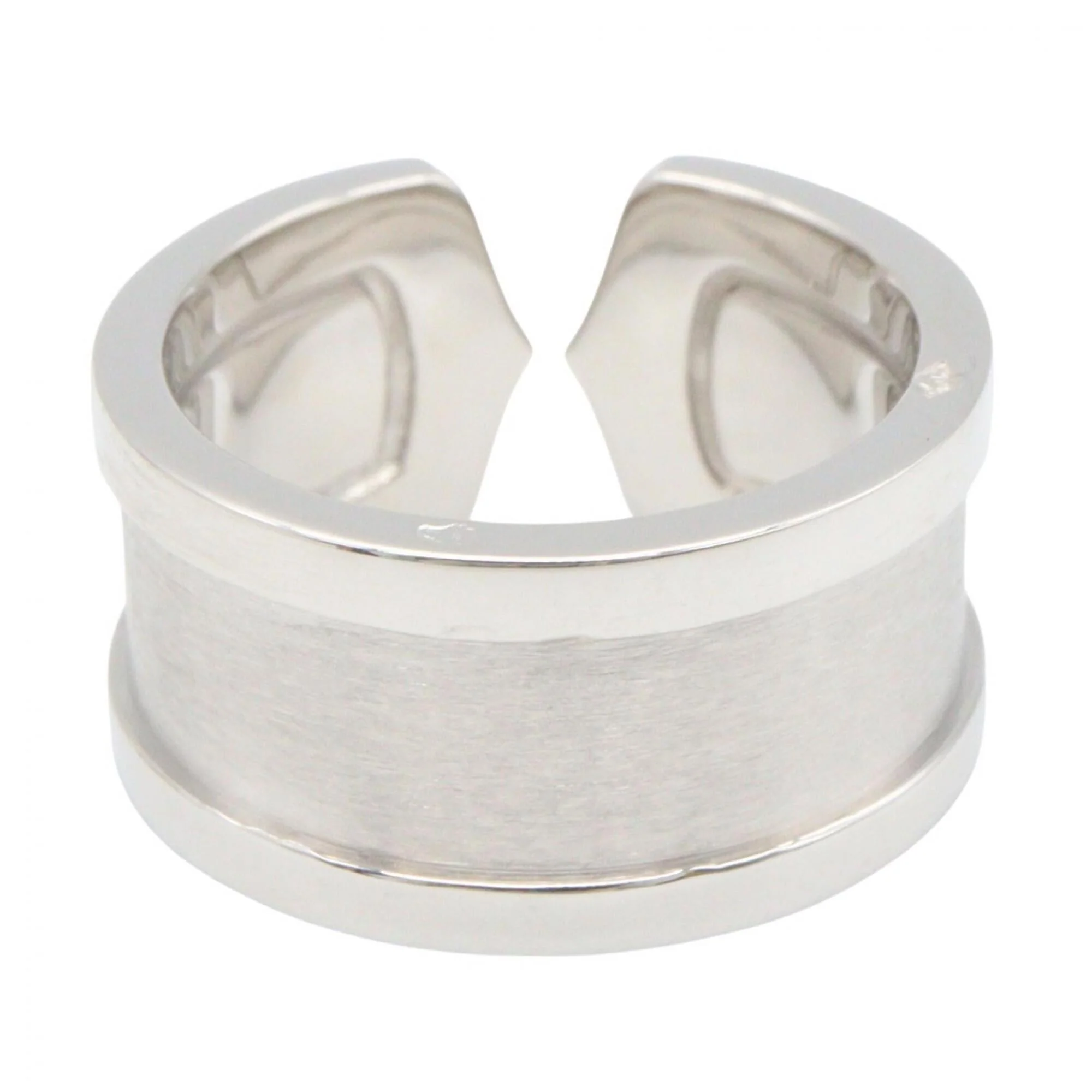 C2 Wide Ring 18K White Gold - Image 3