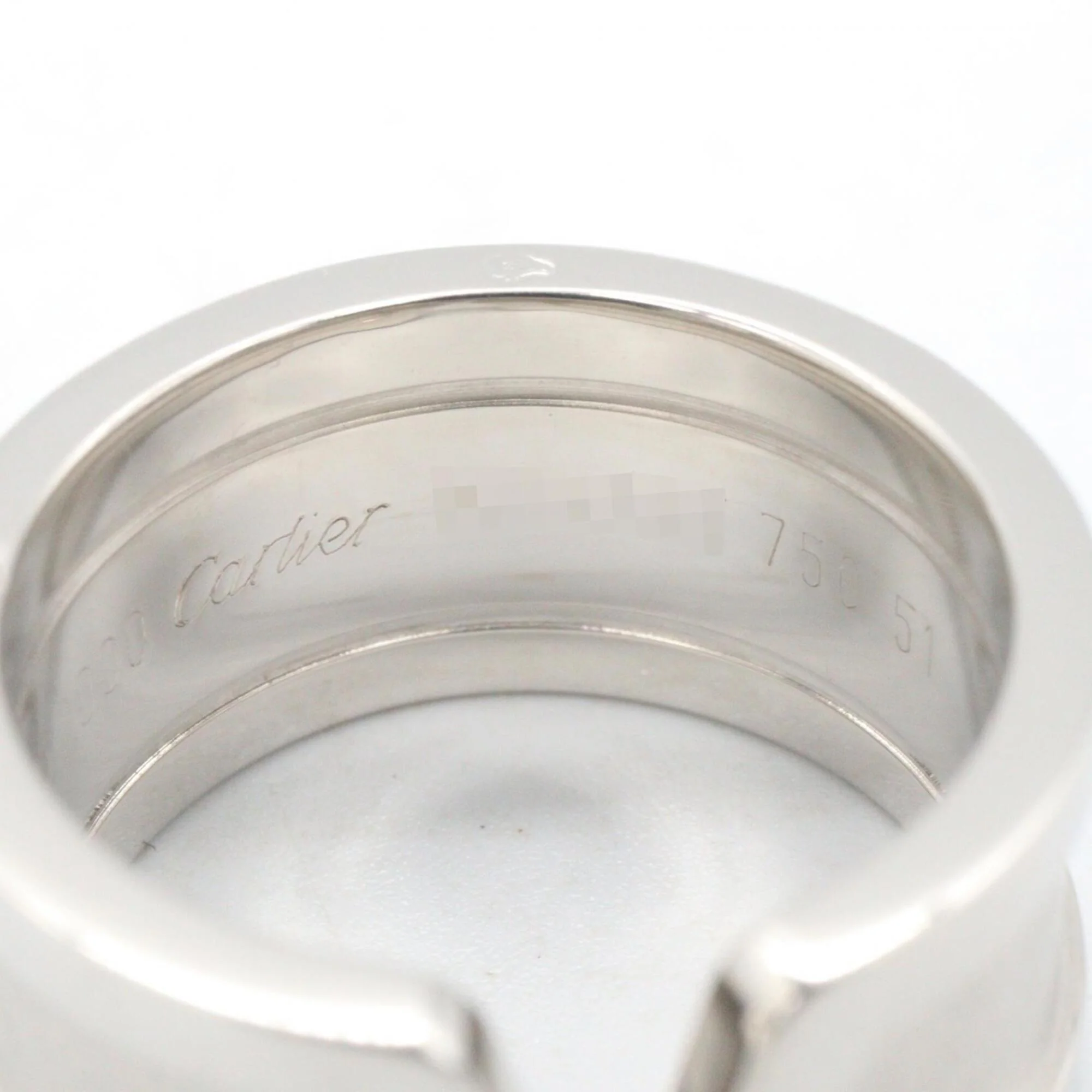 C2 Wide Ring 18K White Gold - Image 4