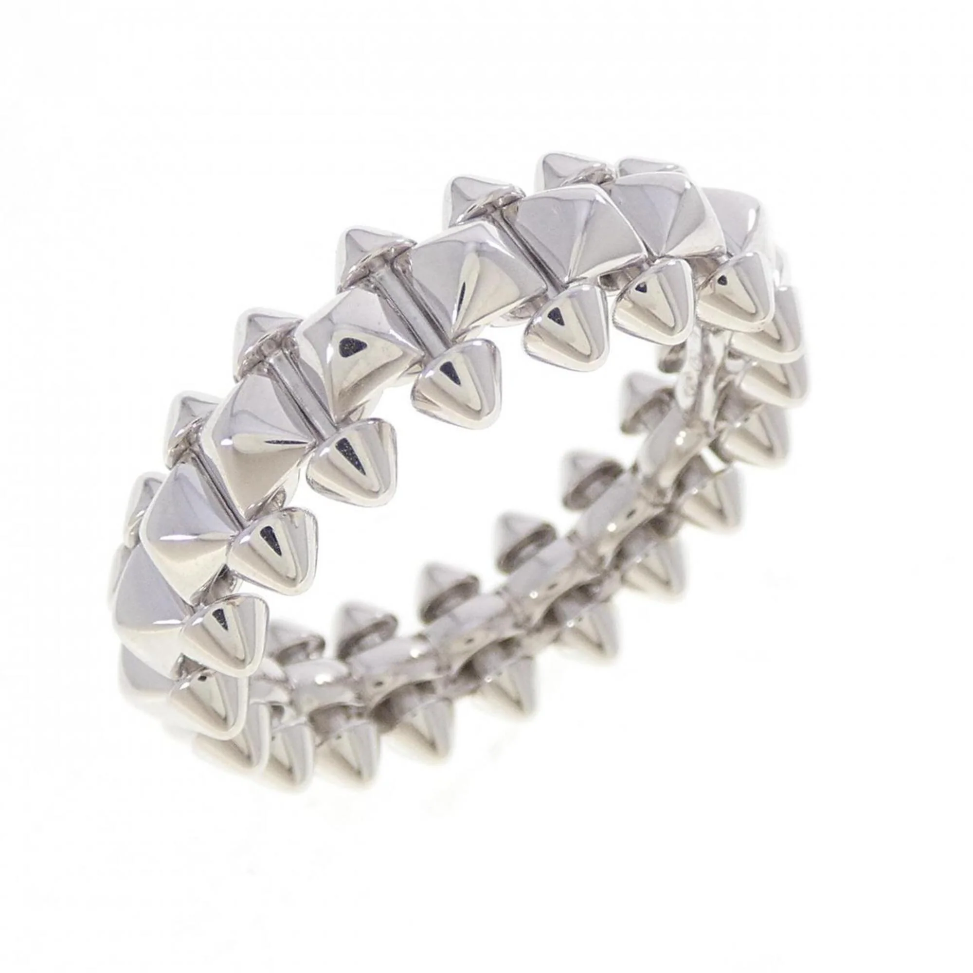 Clash Ring 18K White Gold