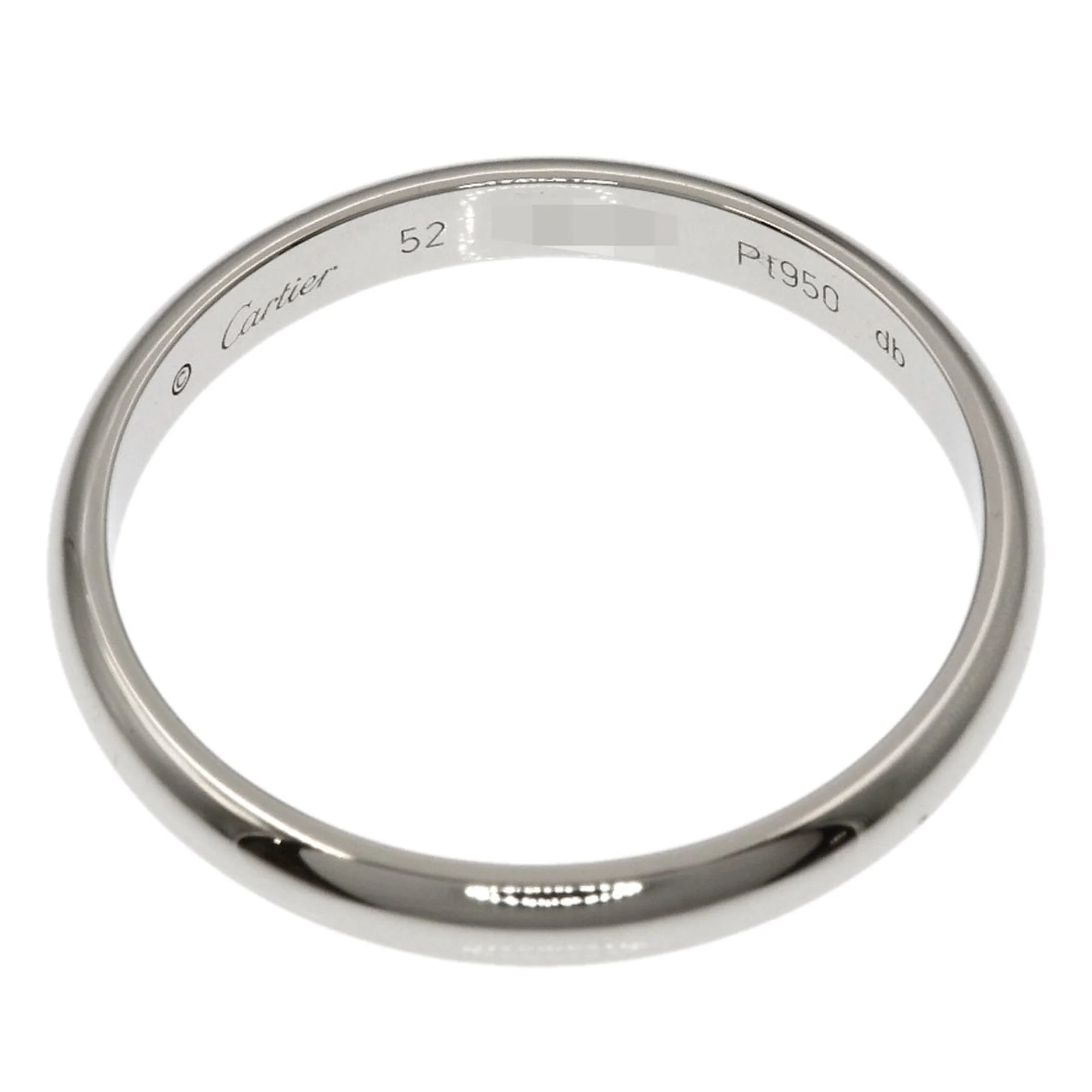 Classic One Band Ring Platinum - Image 4