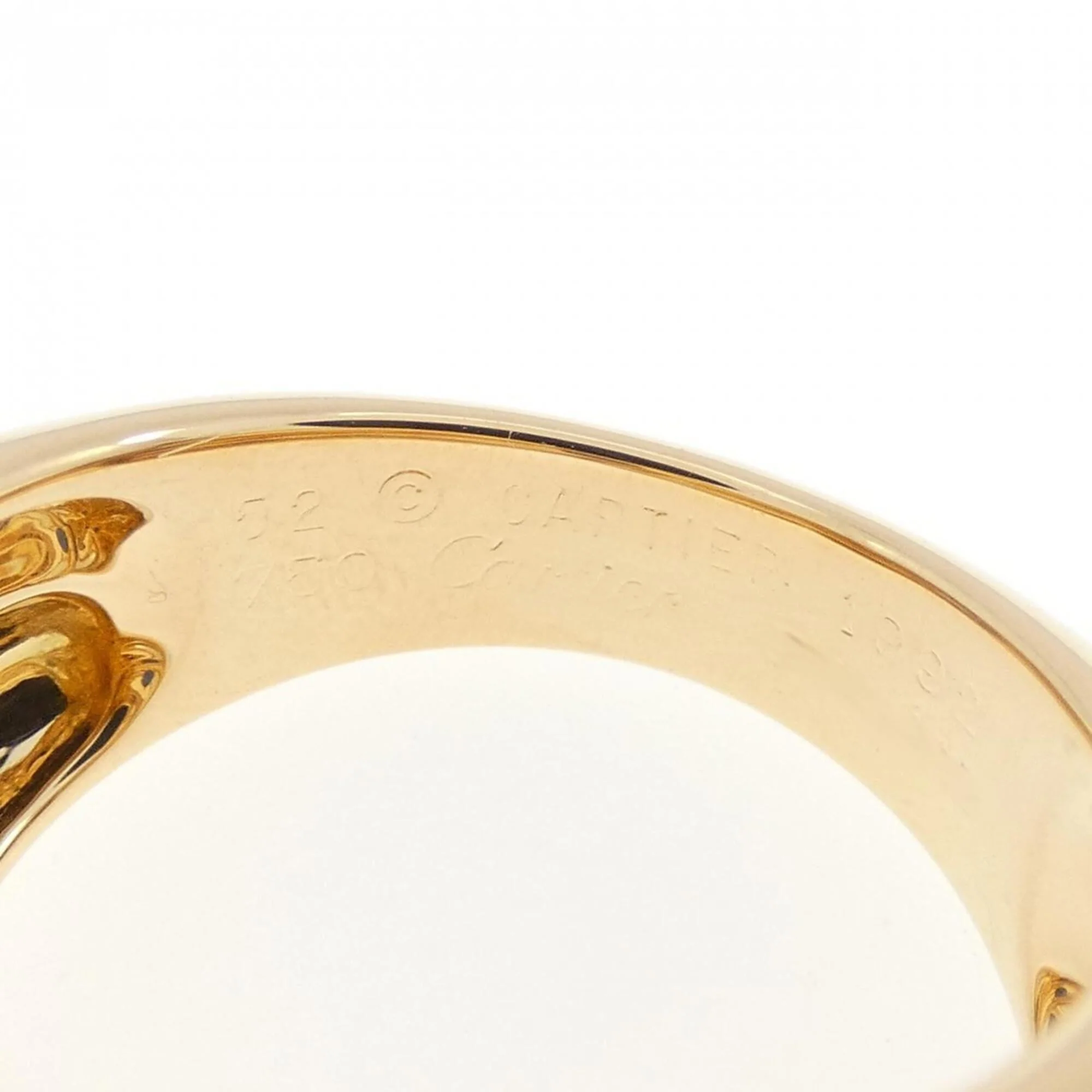 Colisée Ring 18K Yellow Gold with Sapphire - Image 4