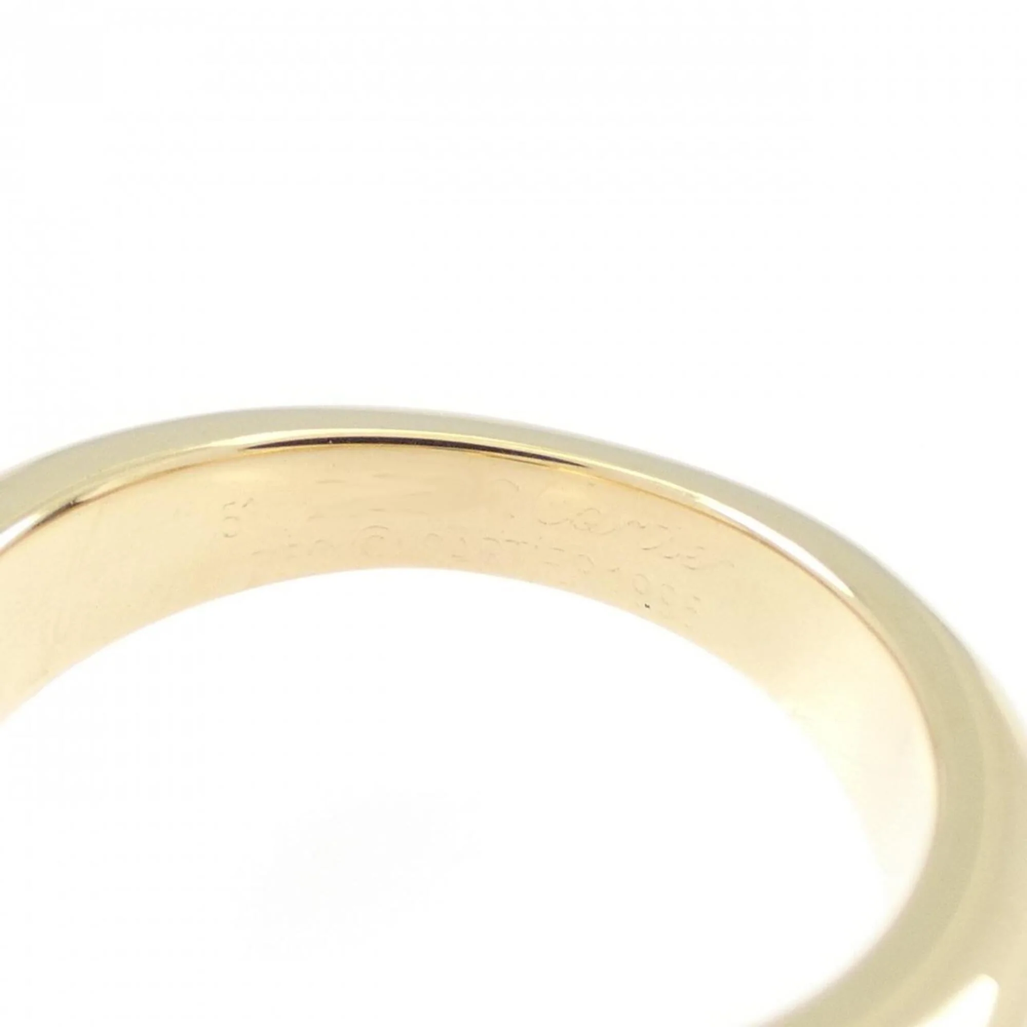 Ellipse de Tête Ring 18K Yellow Gold with Sapphire - Image 4