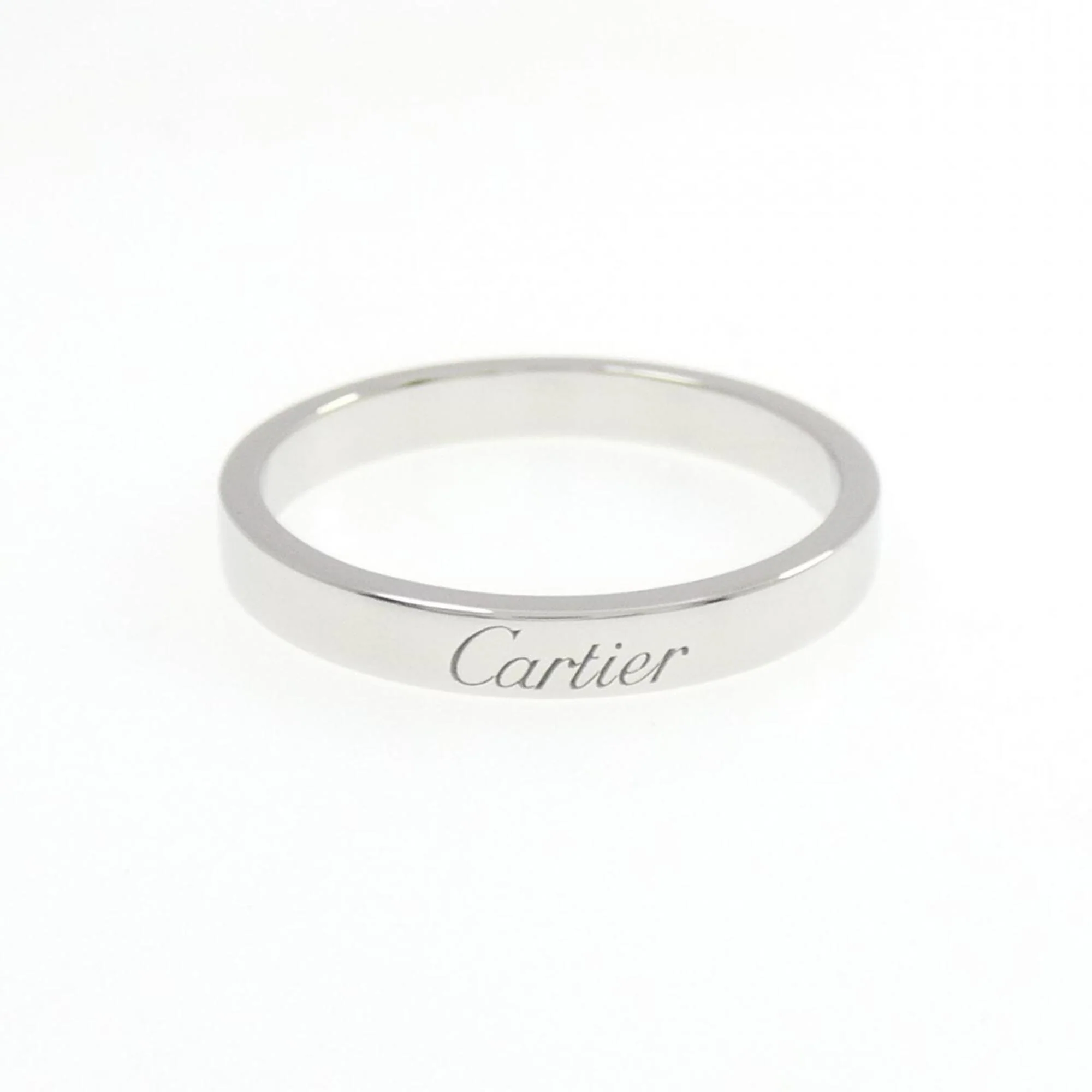 Engraved Band Ring Platinum - Image 2