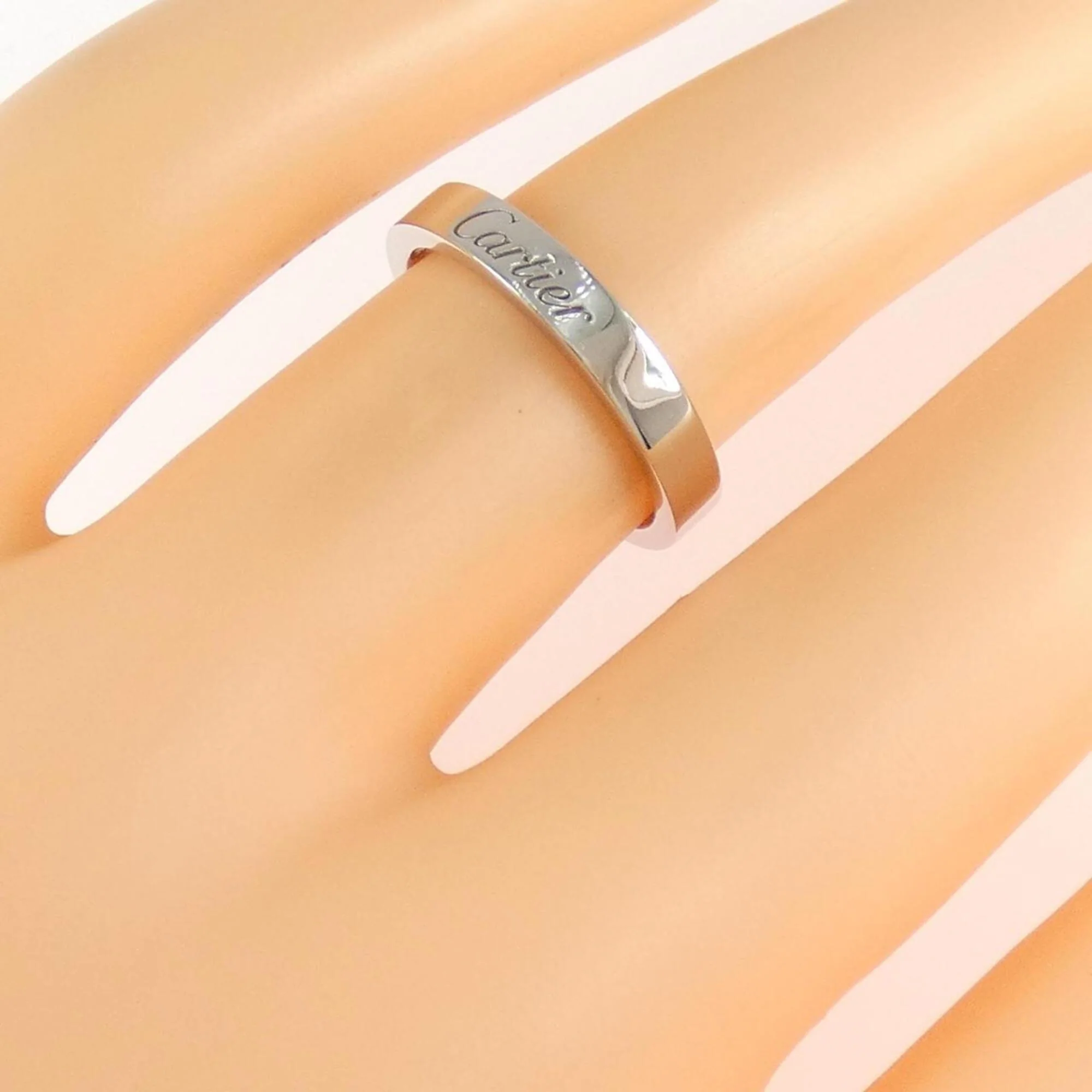 Engraved Ring Platinum - Image 3