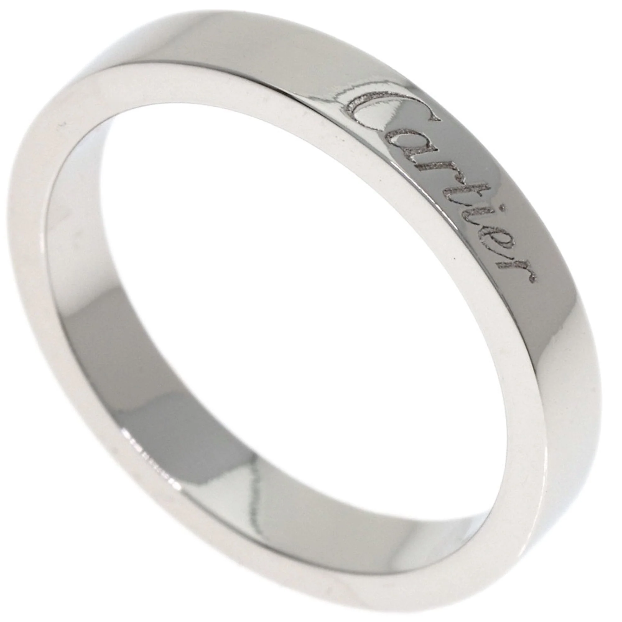 Engraved Ring Platinum