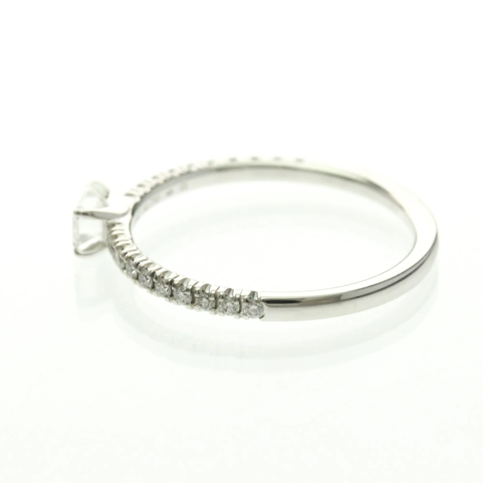 Ethancel Band Ring Platinum with Diamond - Image 2