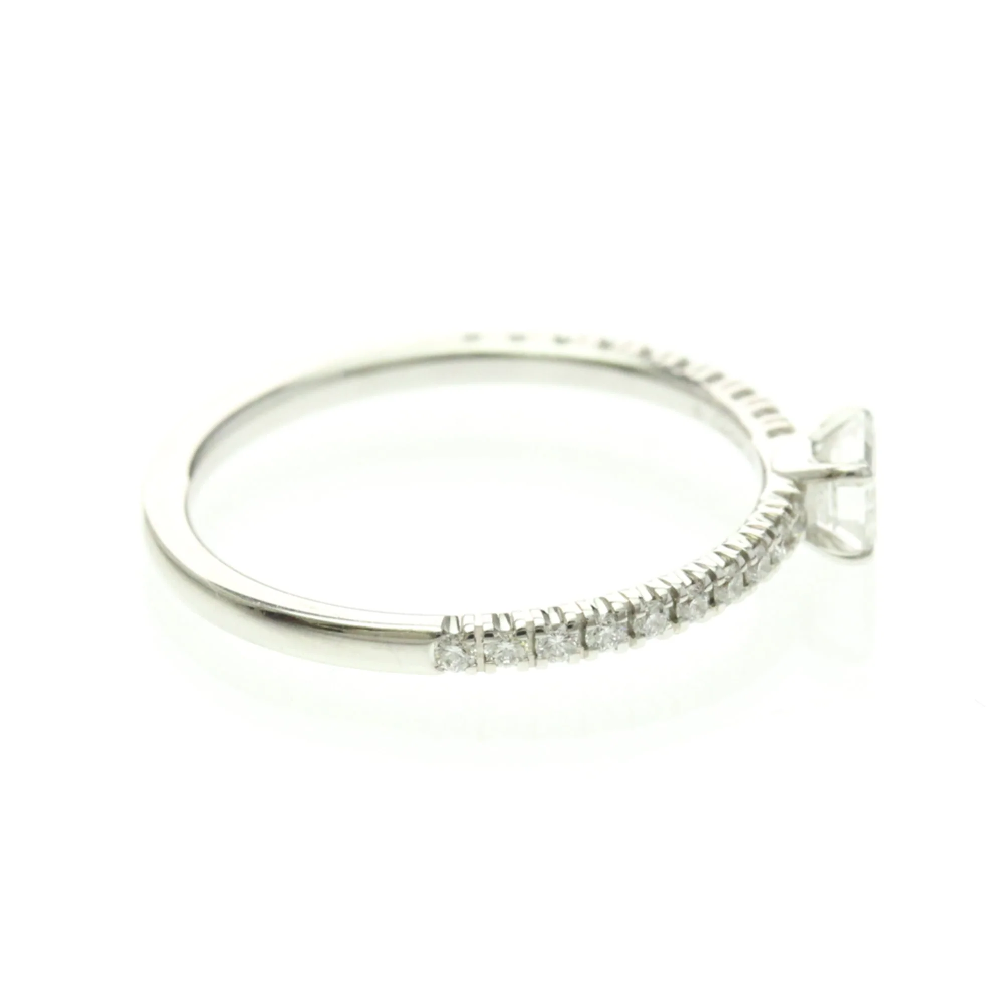 Ethancel Band Ring Platinum with Diamond - Image 4