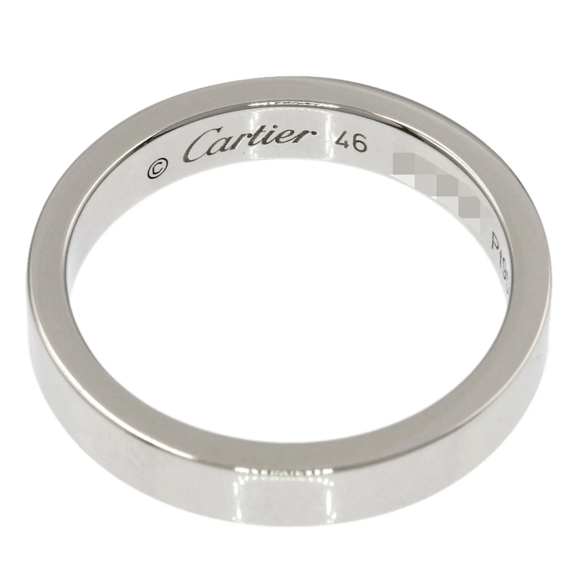 Flat Band Ring Platinum - Image 4