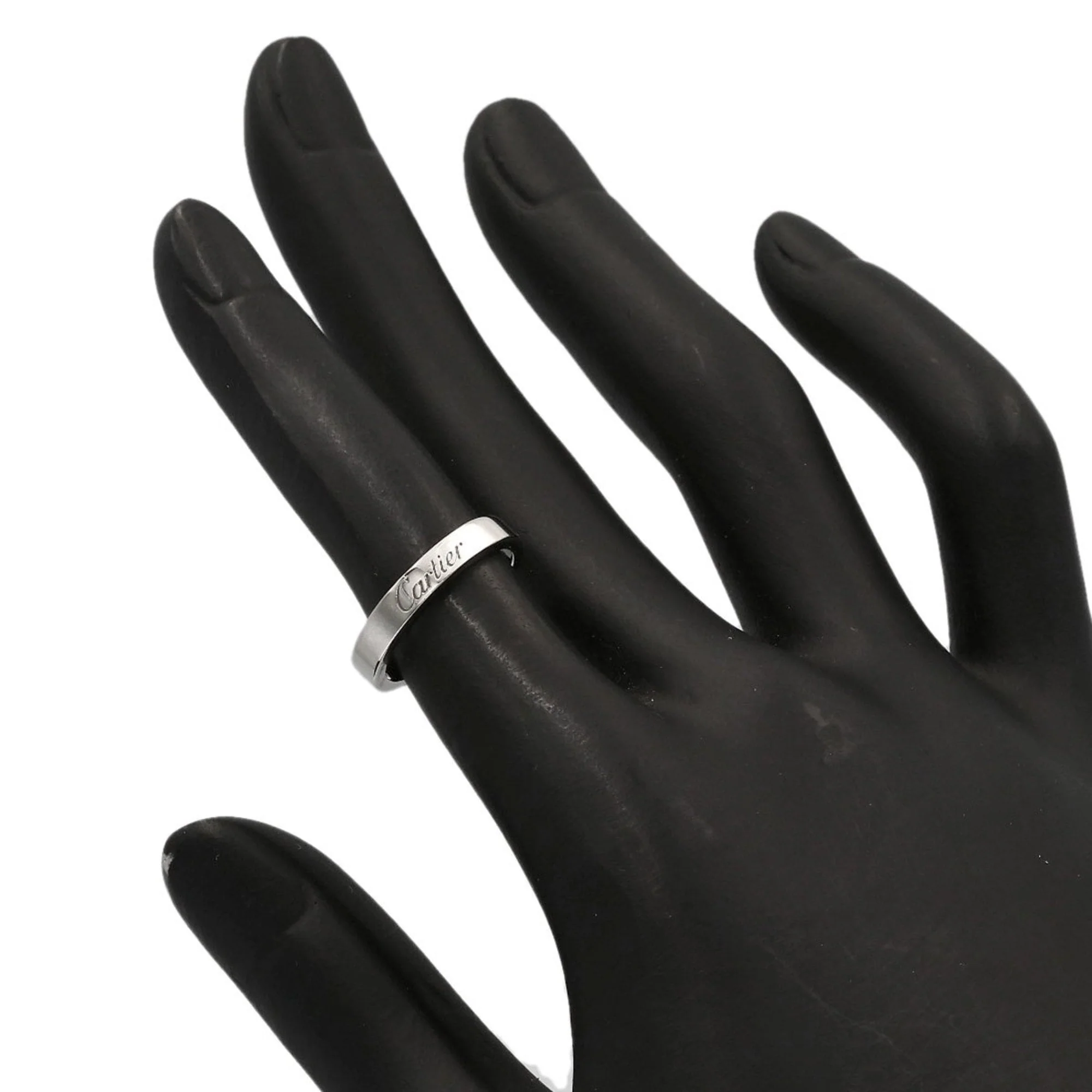 Flat Band Ring Platinum - Image 6