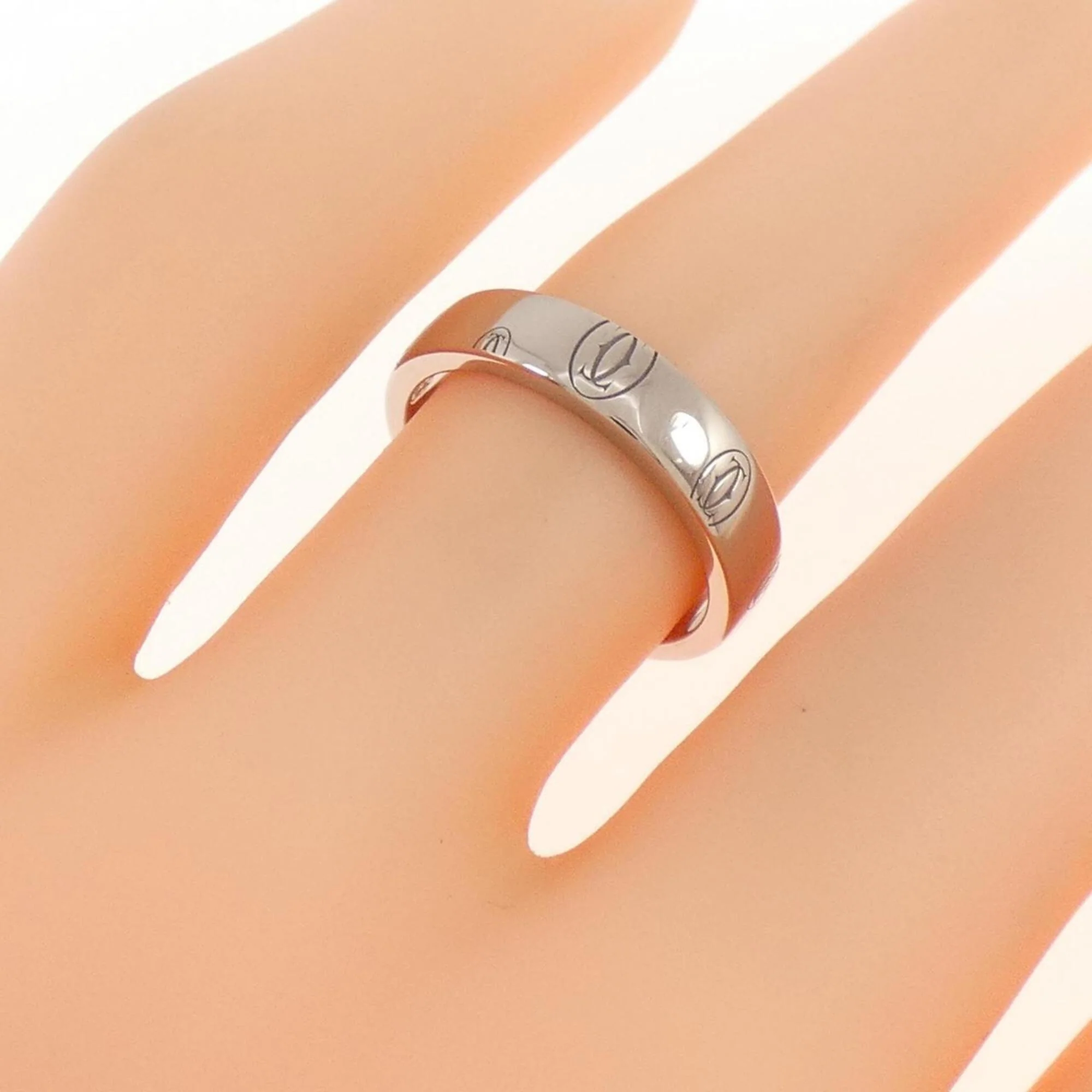 Happy Birthday Ring 18K White Gold - Image 4