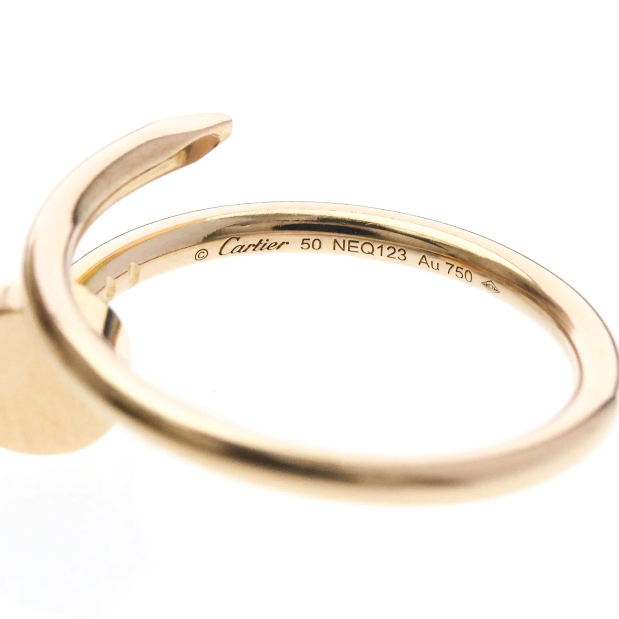 Juste Un Clou Ring 18K Rose Gold - Image 6