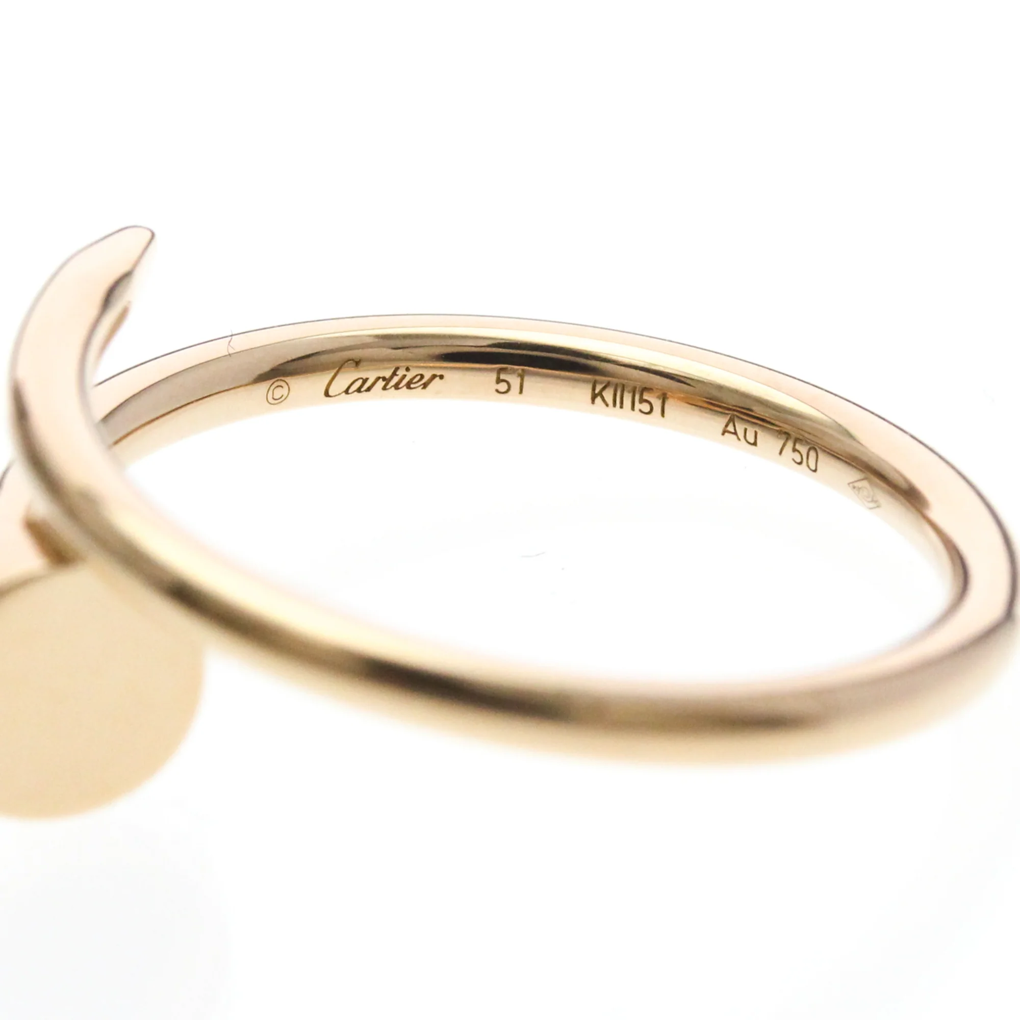Juste Un Clou Ring 18K Rose Gold - Image 6