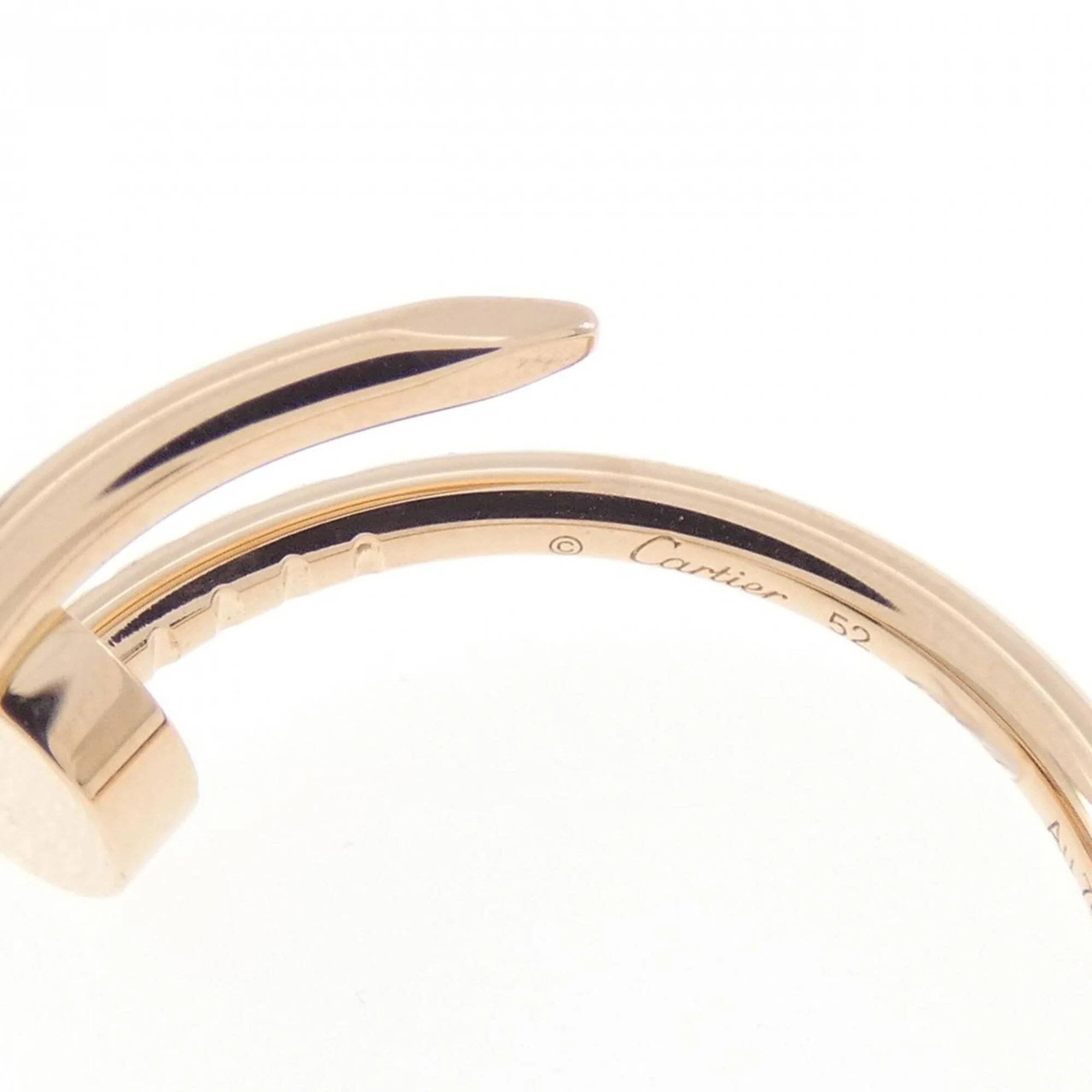 Juste un Clou Ring 18K Rose Gold Small - Image 4