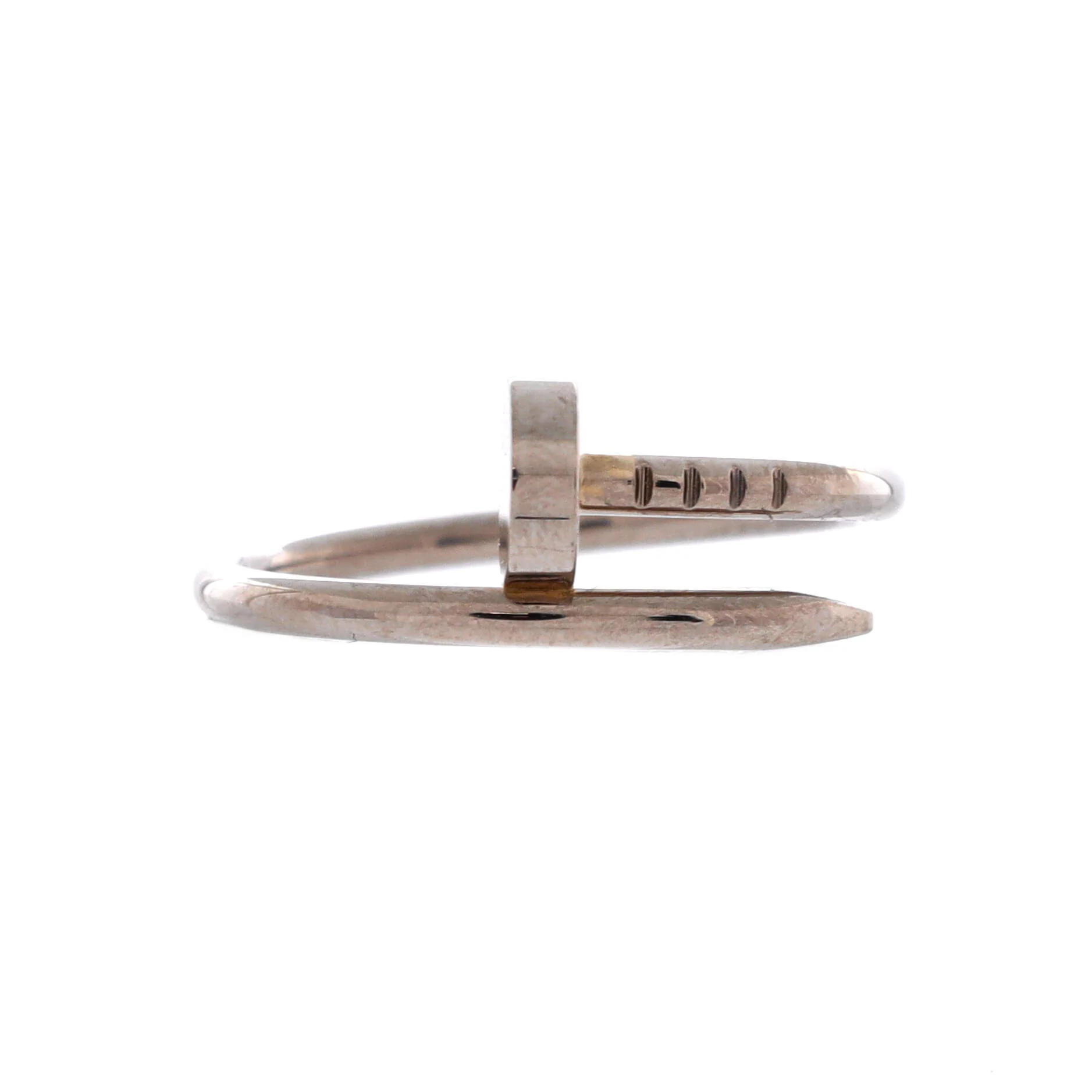 Juste un Clou Ring 18K White Gold Small