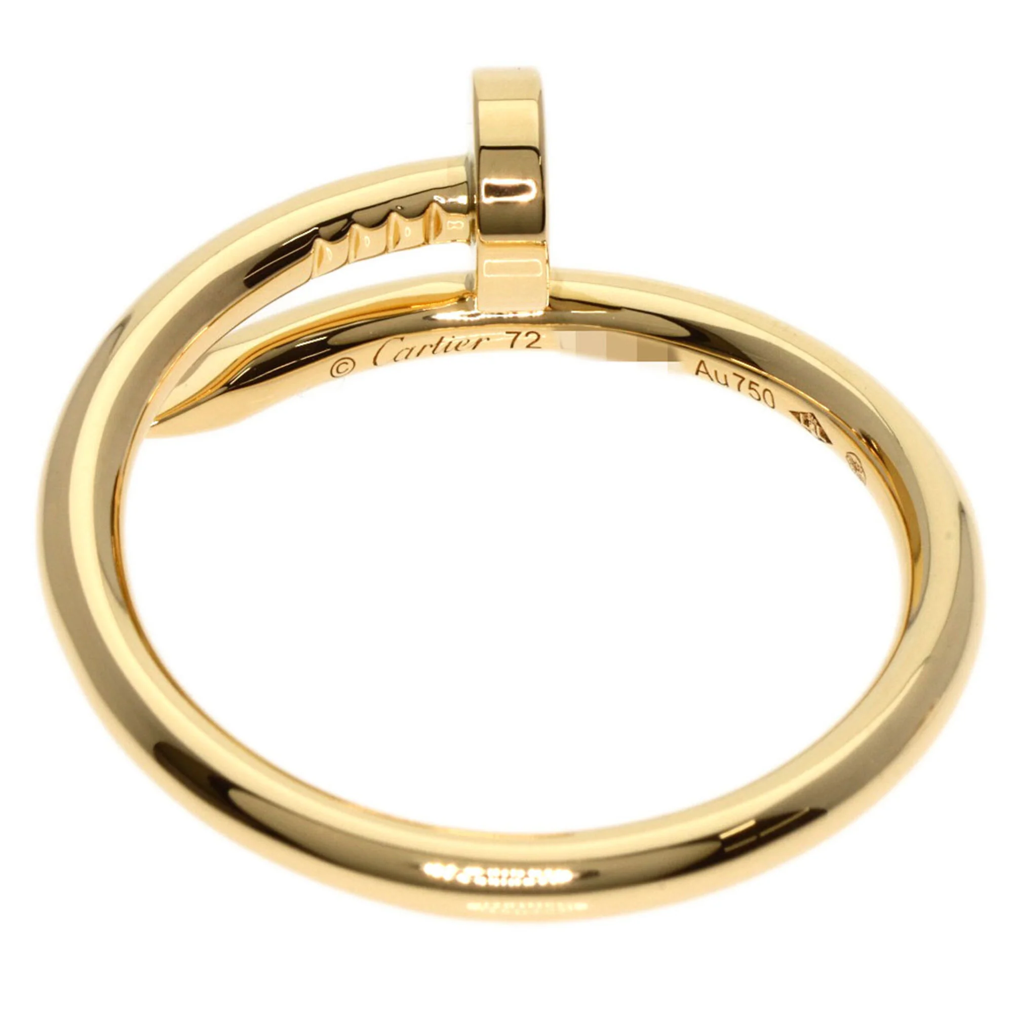 Juste Uncre Band Ring 18K Yellow Gold - Image 4