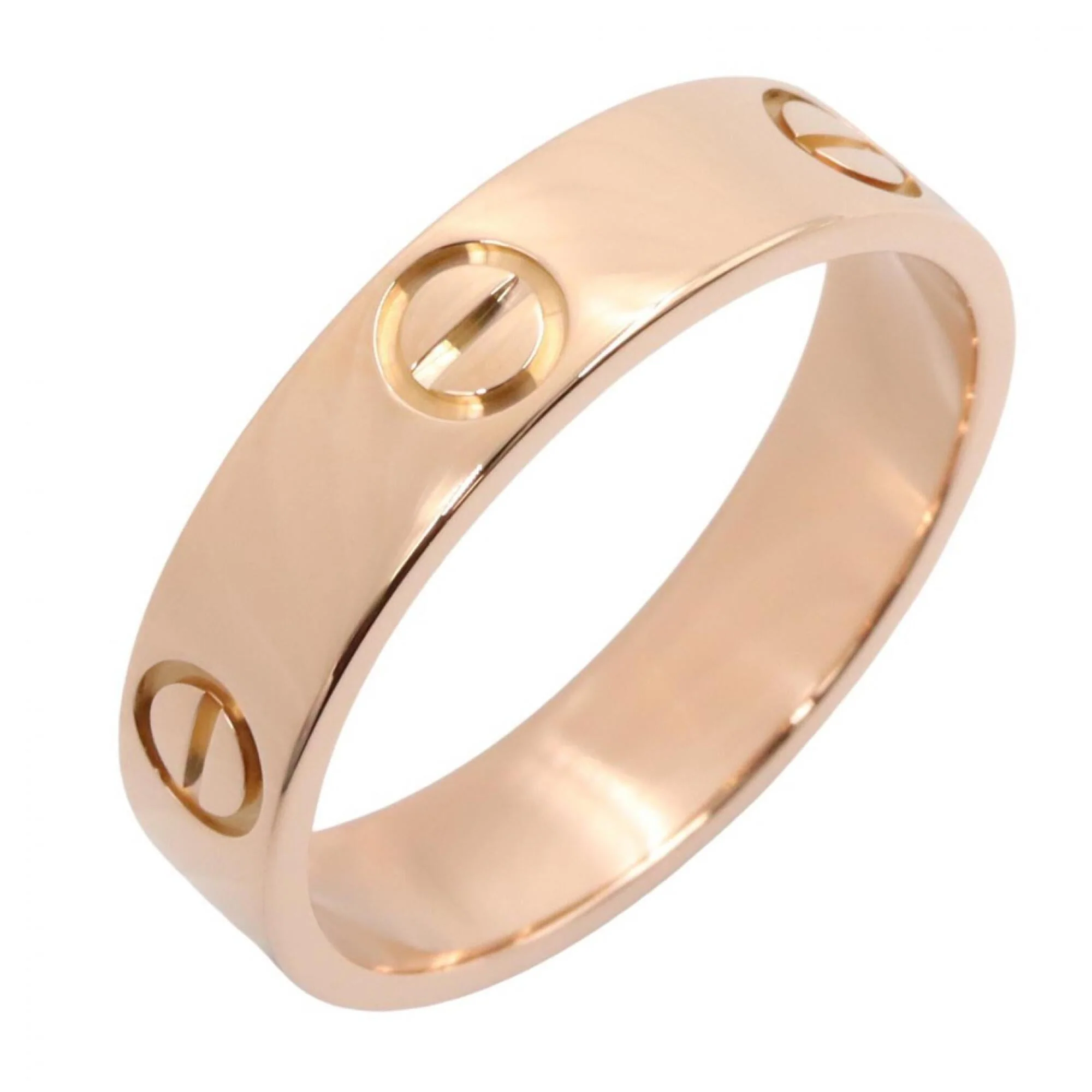 Love Band Ring 18K Rose Gold