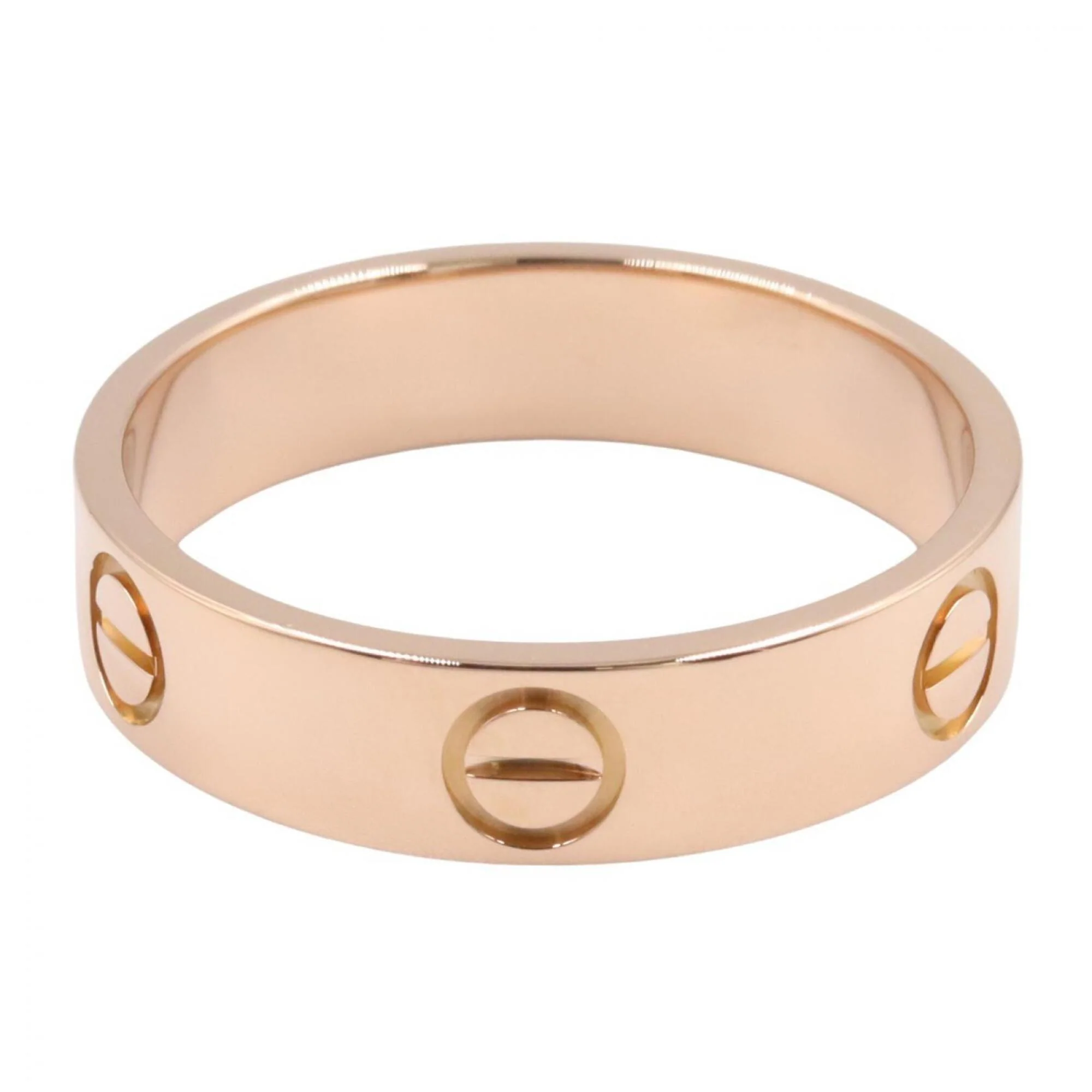 Love Band Ring 18K Rose Gold - Image 2